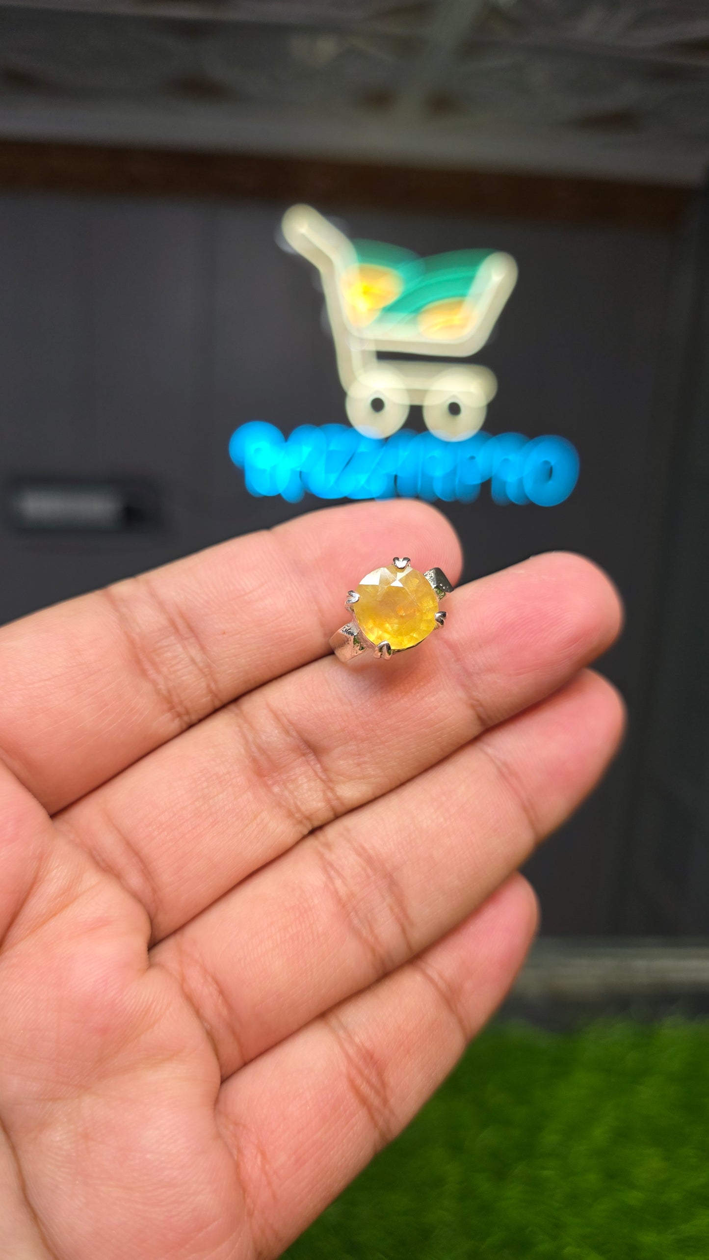 Premium Quality Pukhraj Ring