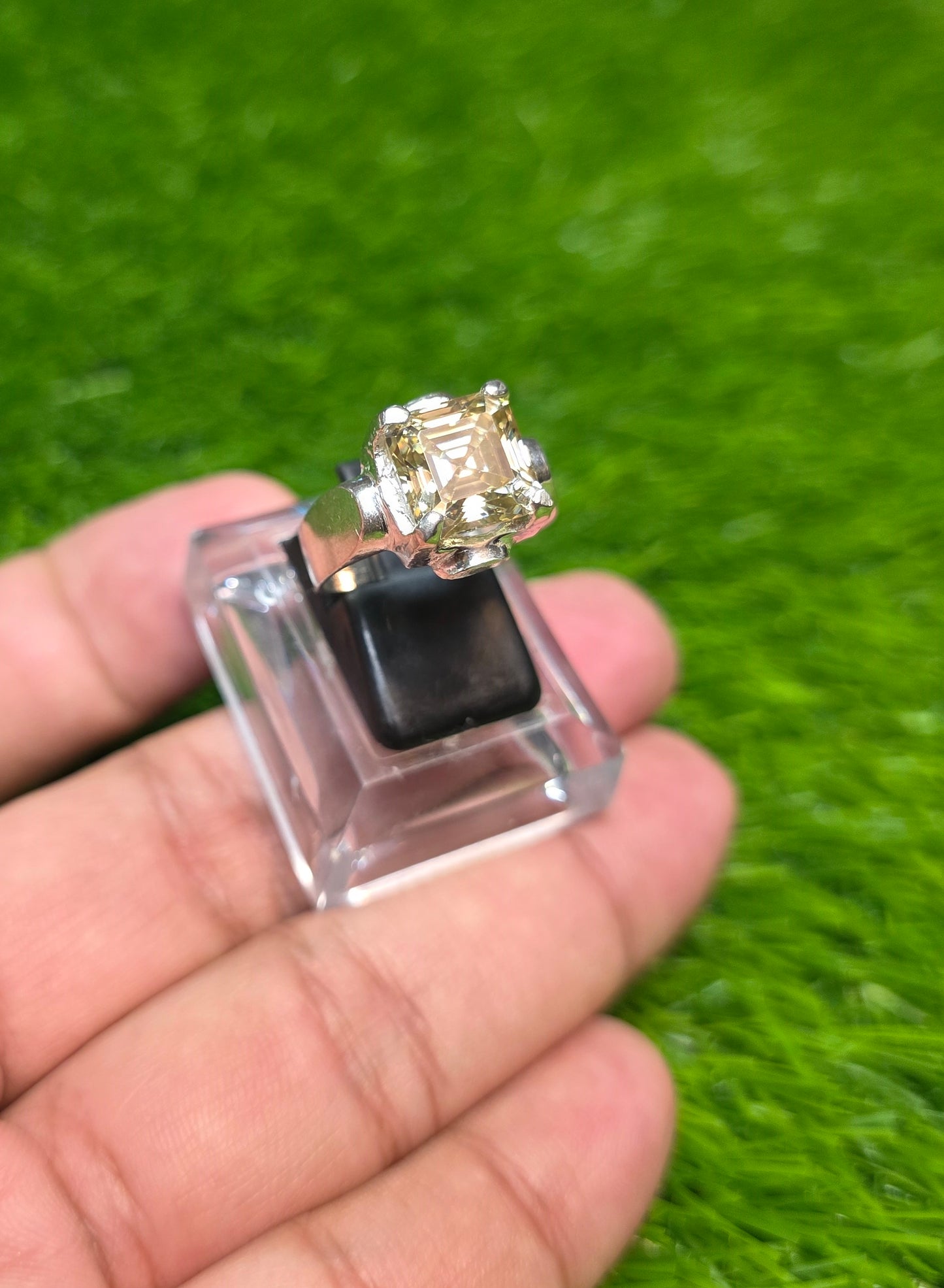 Premium Quality Rose Gold Moissanite Ring
