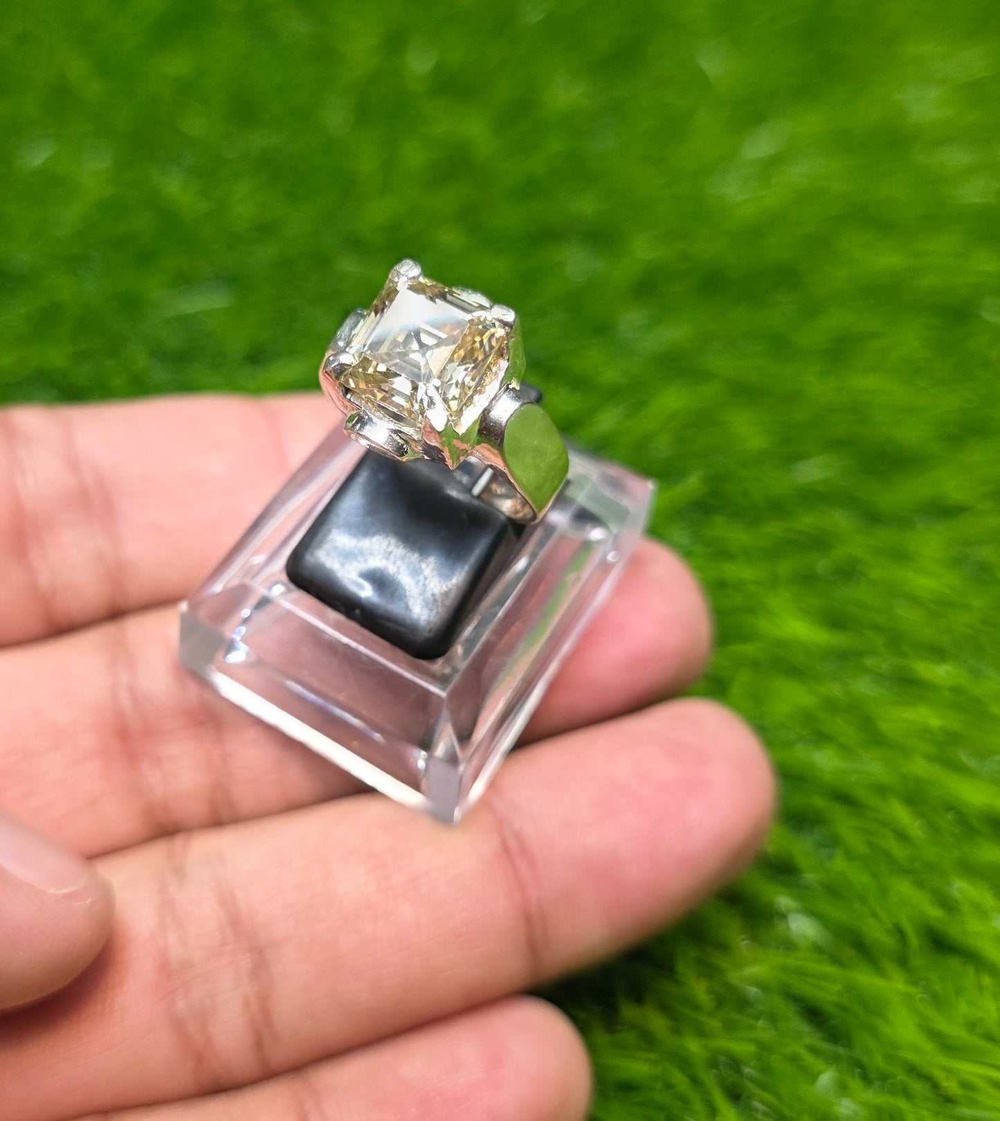 Premium Quality Rose Gold Moissanite Ring