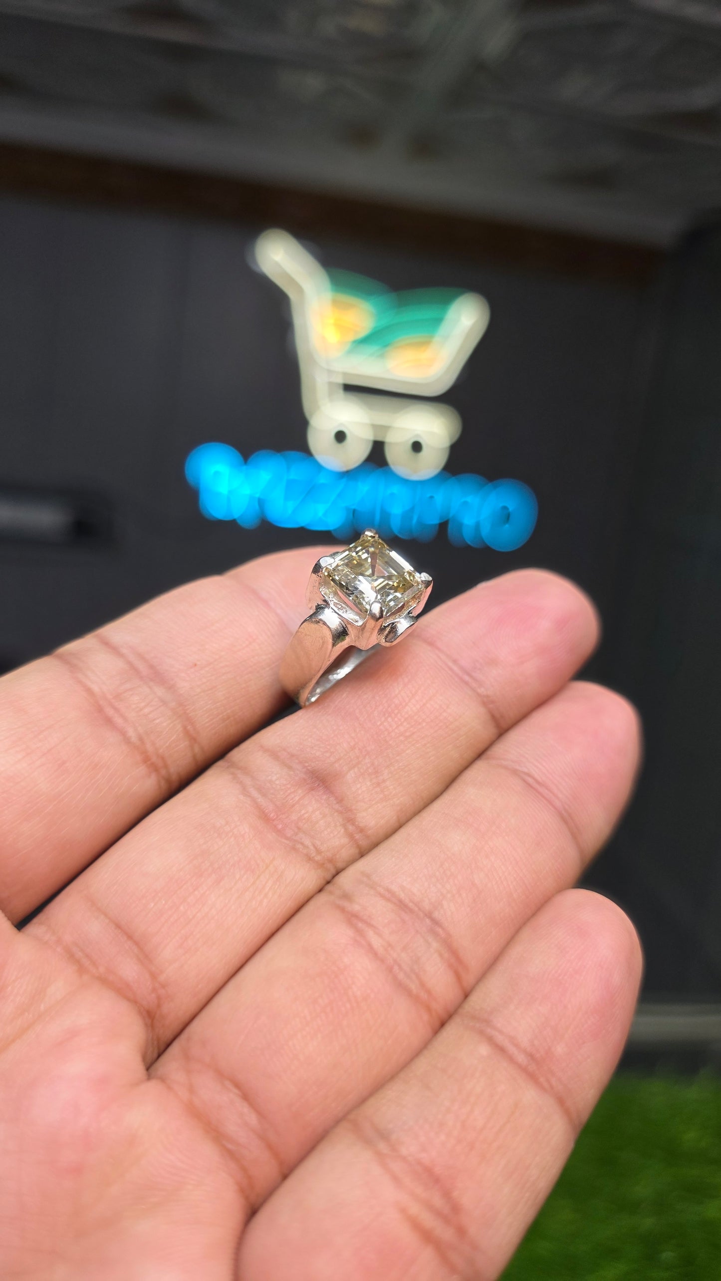 Premium Quality Rose Gold Moissanite Ring
