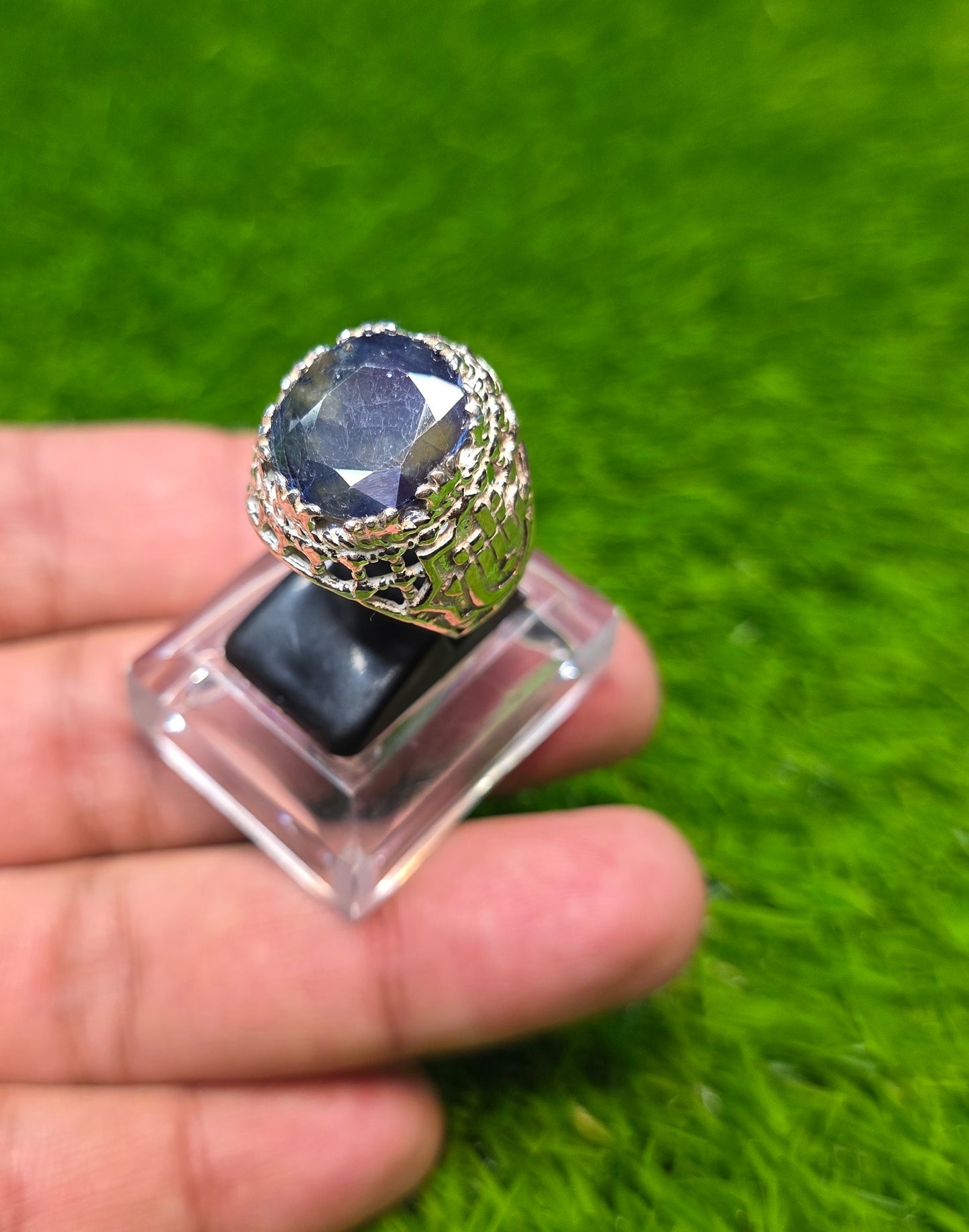 Premium Quality Neelam Ring