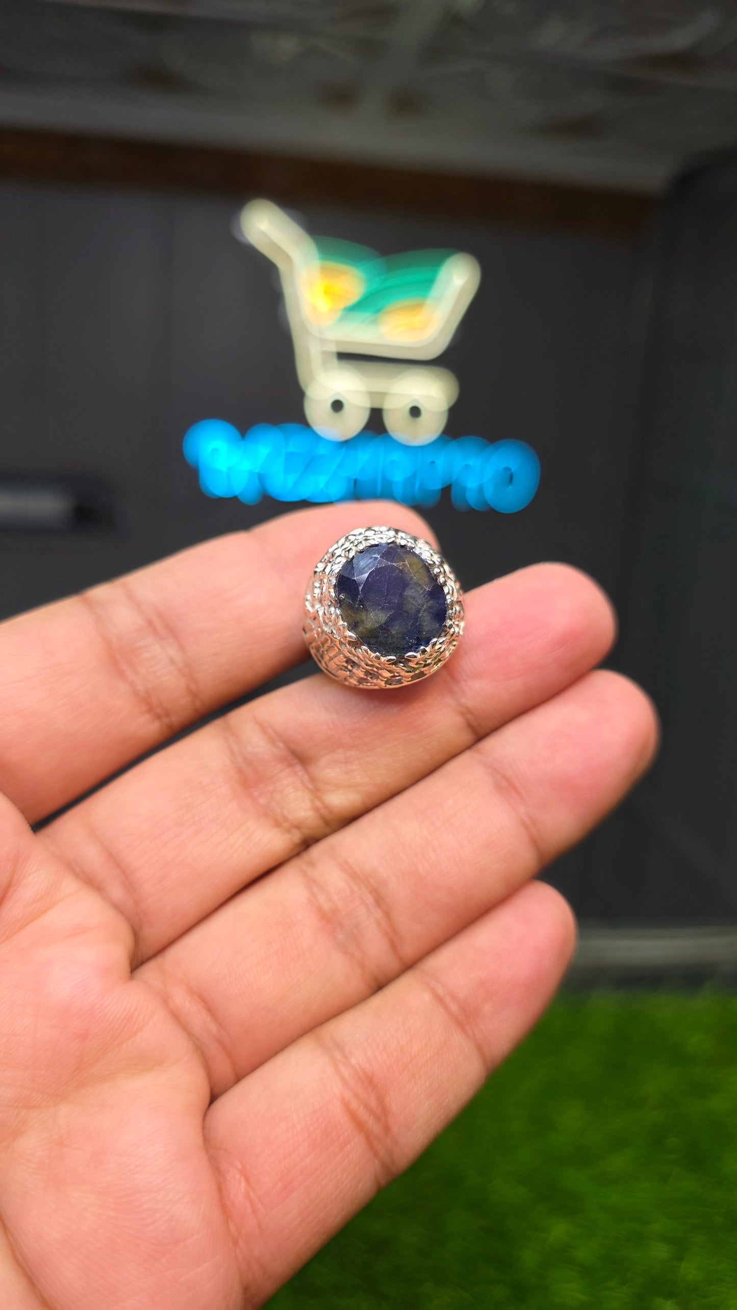 Premium Quality Neelam Ring