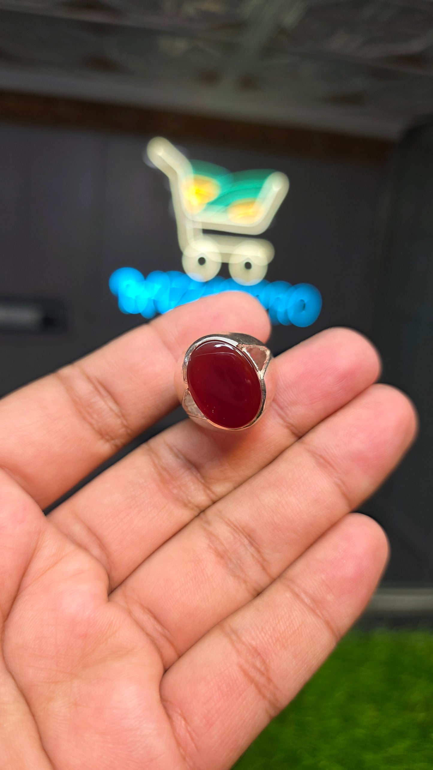 Premium Quality Yamni Aqeeq Ring
