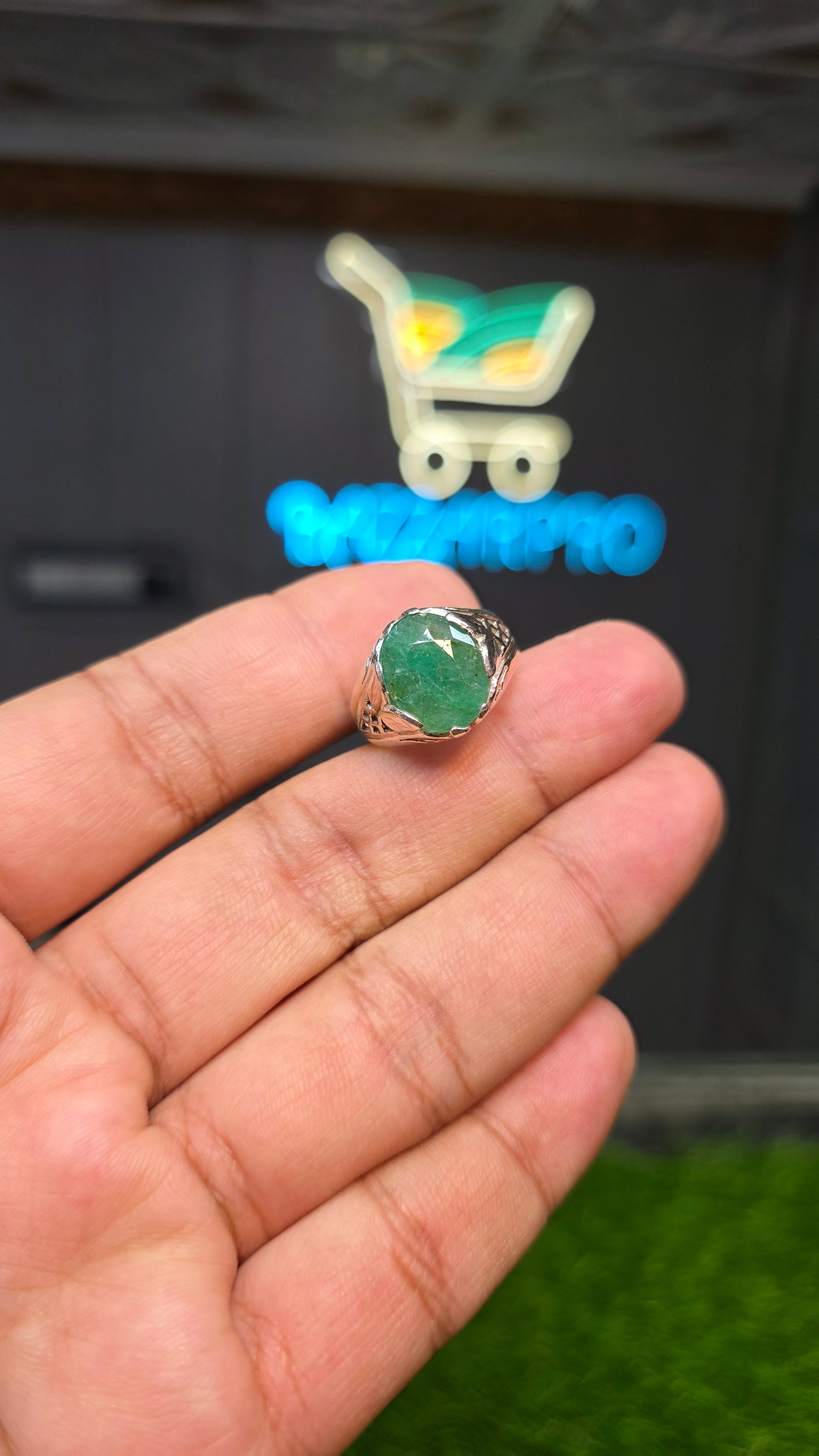 Premium Quality Zamurd Ring
