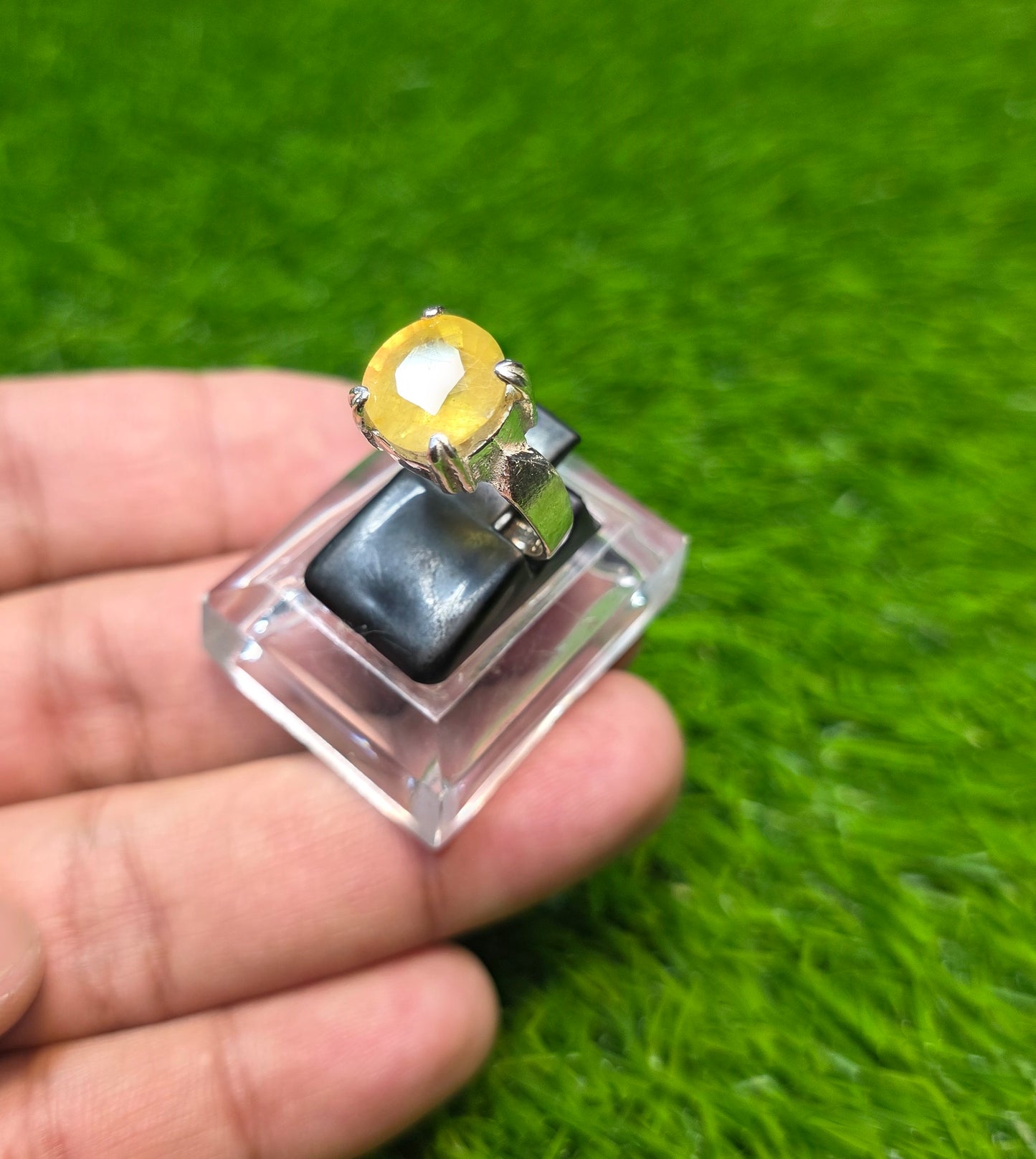 Premium Quality Pukhraj Ring