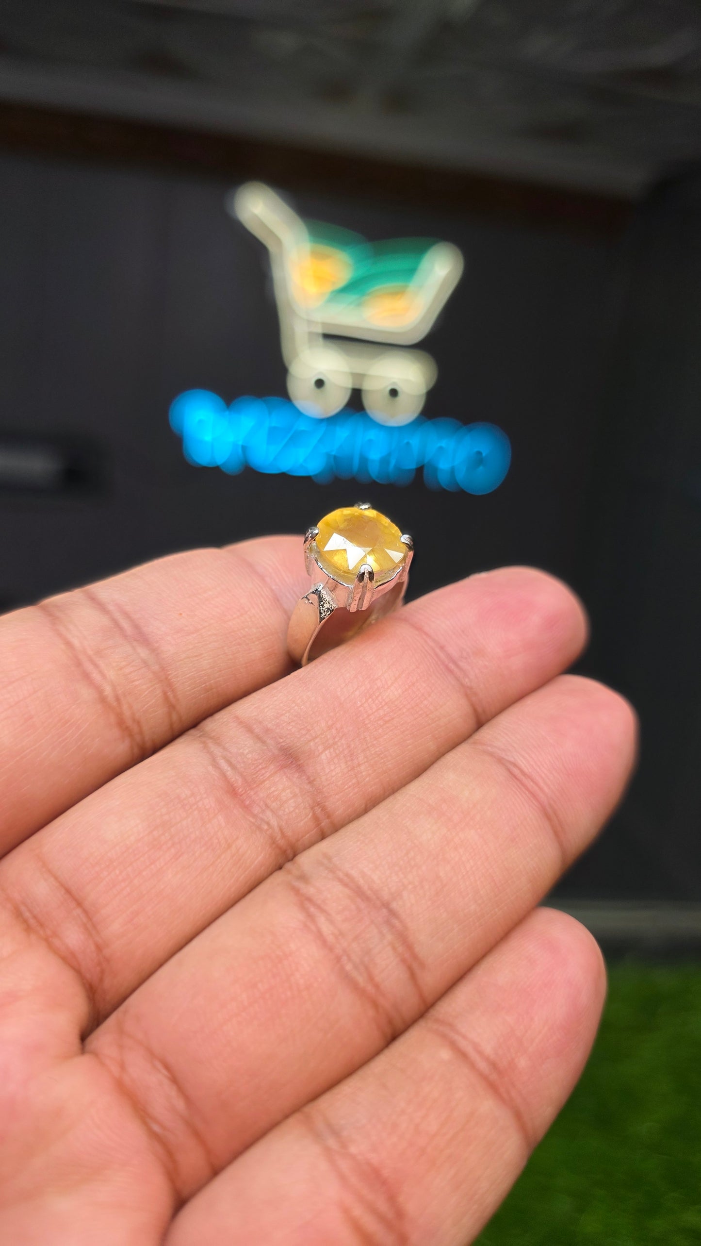 Premium Quality Pukhraj Ring