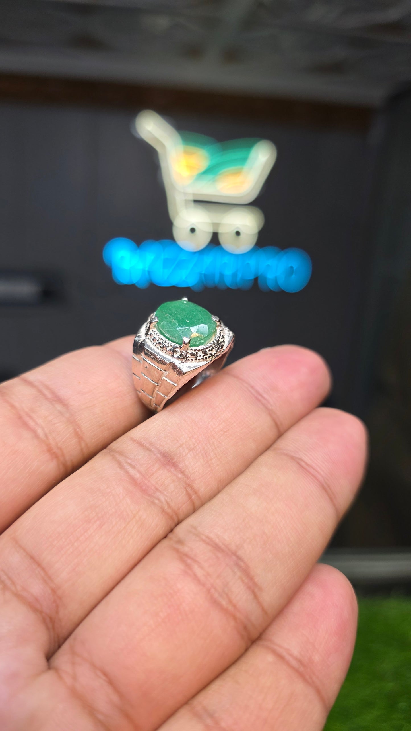 Premium Quality Zamurd Ring