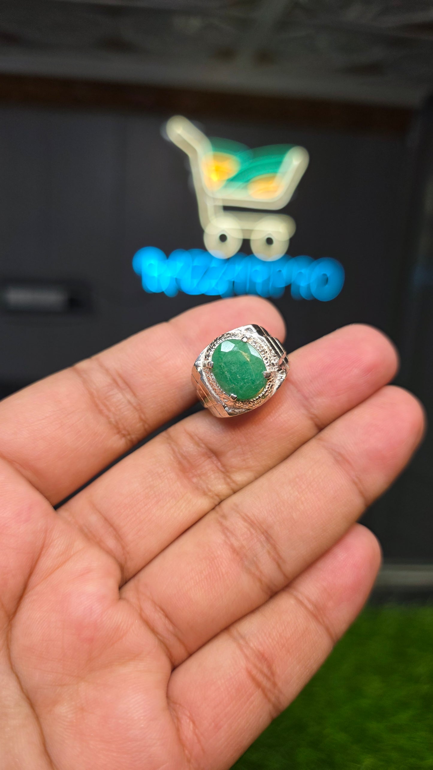 Premium Quality Zamurd Ring