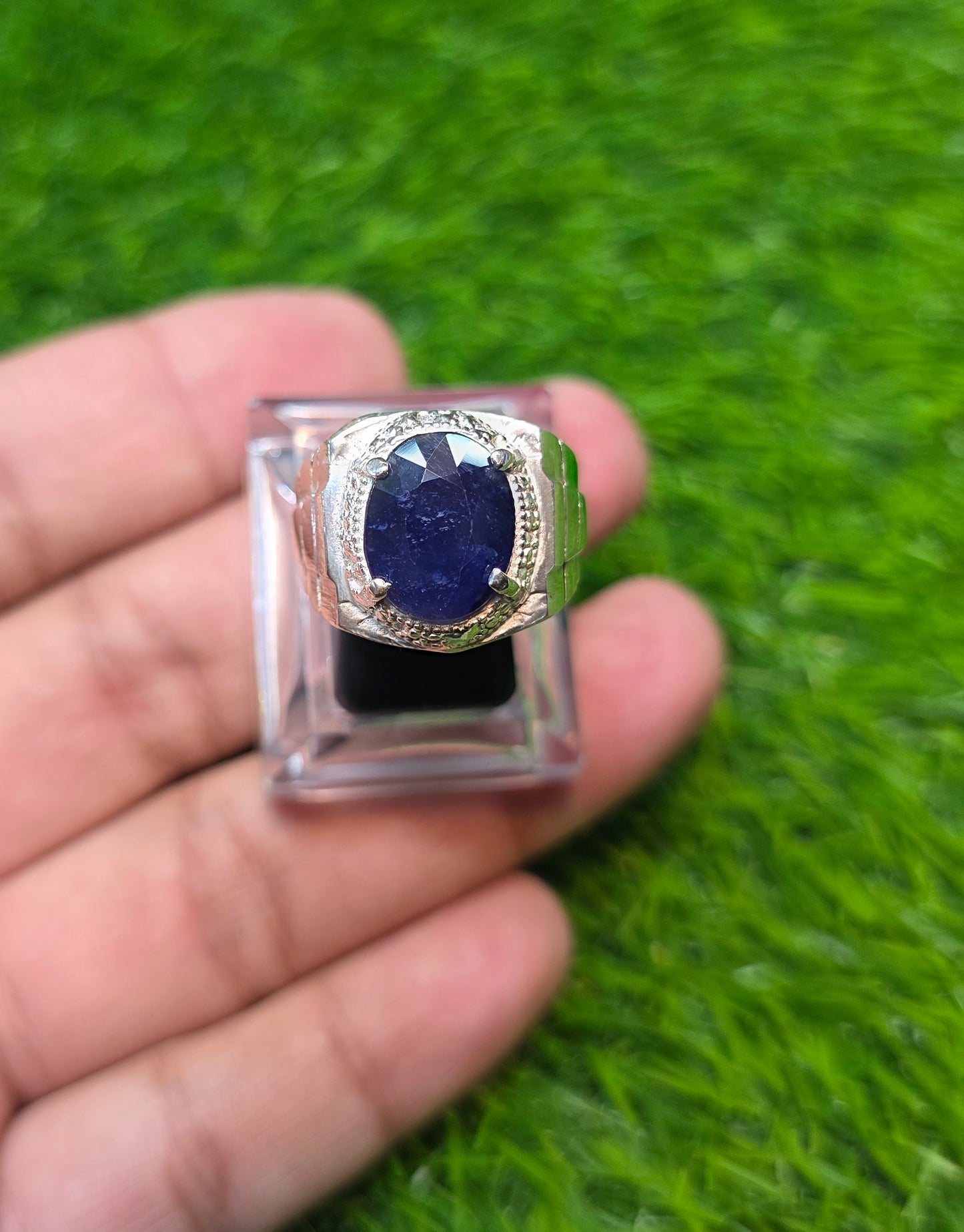Premium Quality Neelam Ring