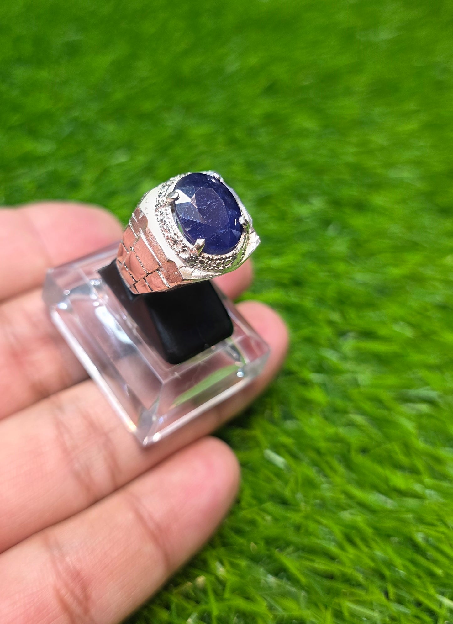 Premium Quality Neelam Ring