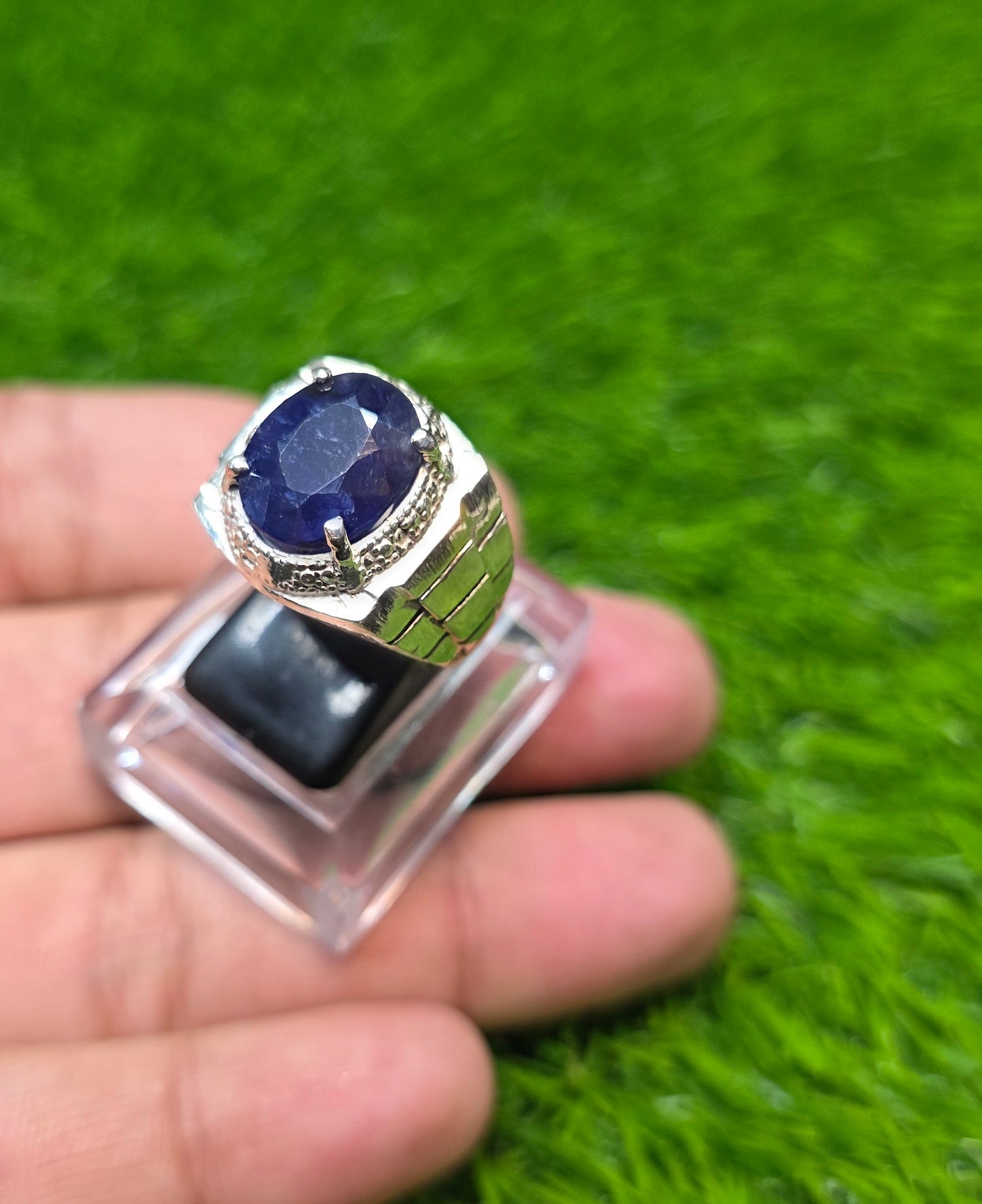 Premium Quality Neelam Ring
