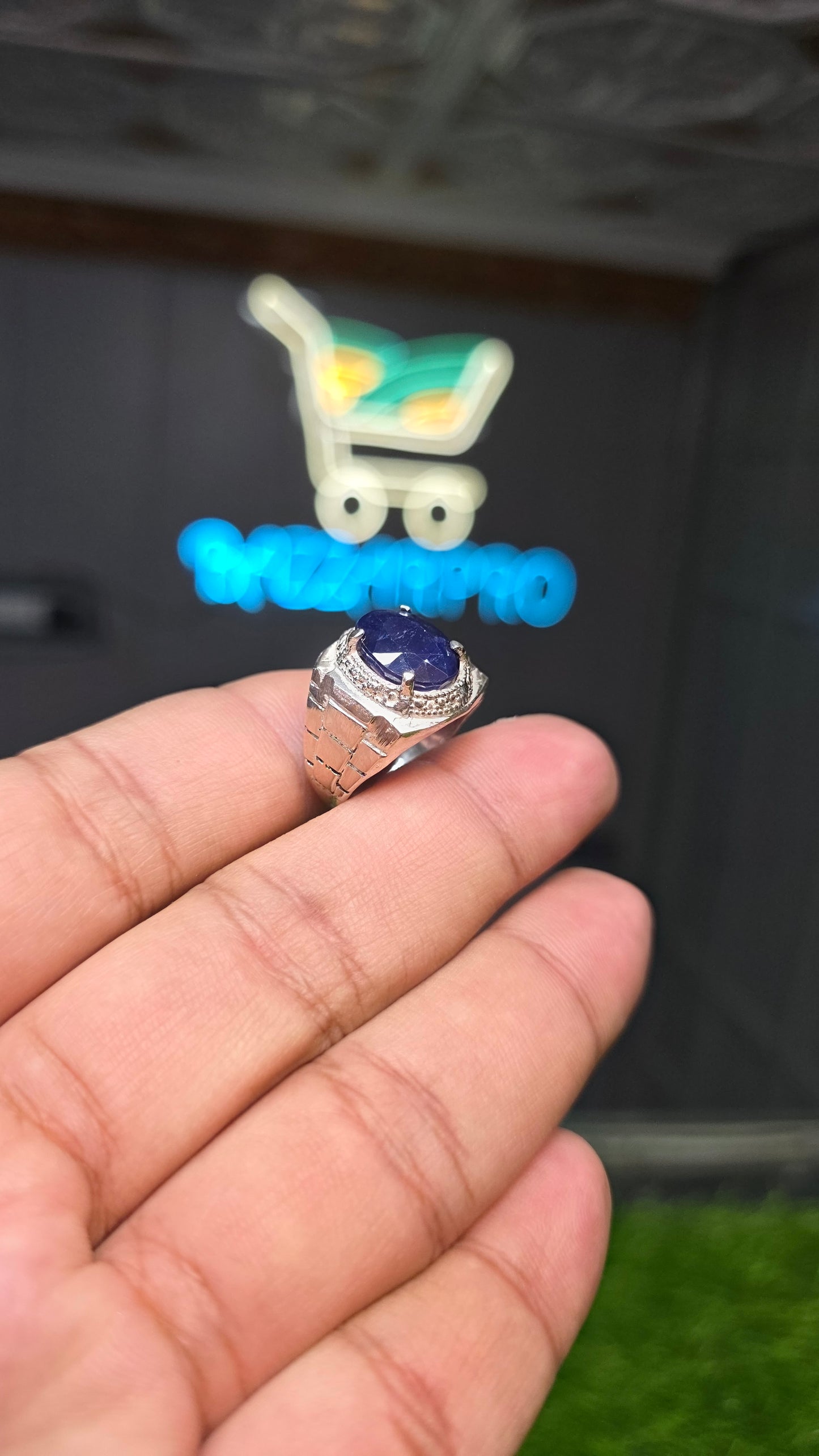 Premium Quality Neelam Ring