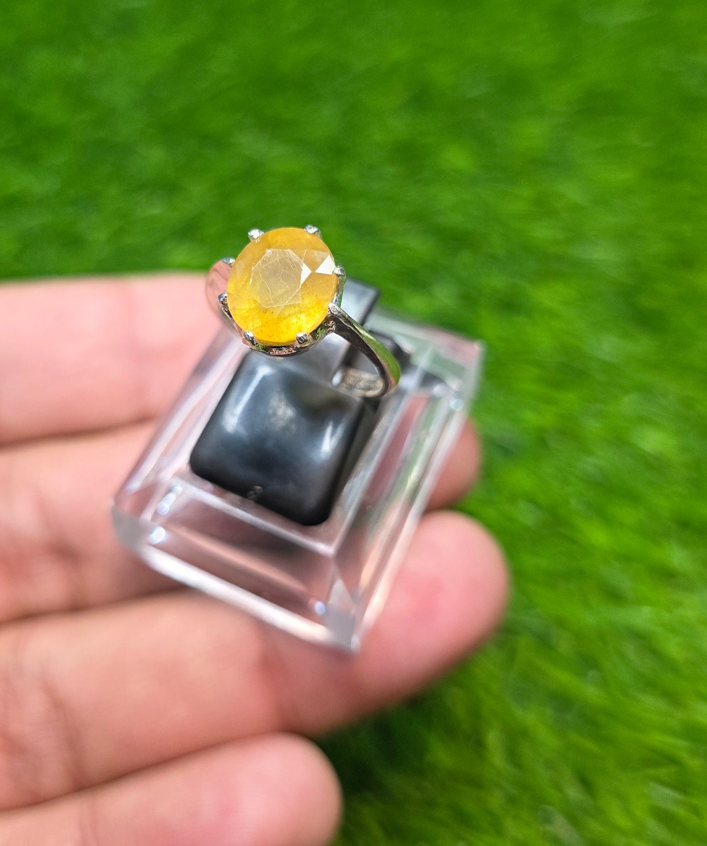 Premium Quality Pukhraj Ring