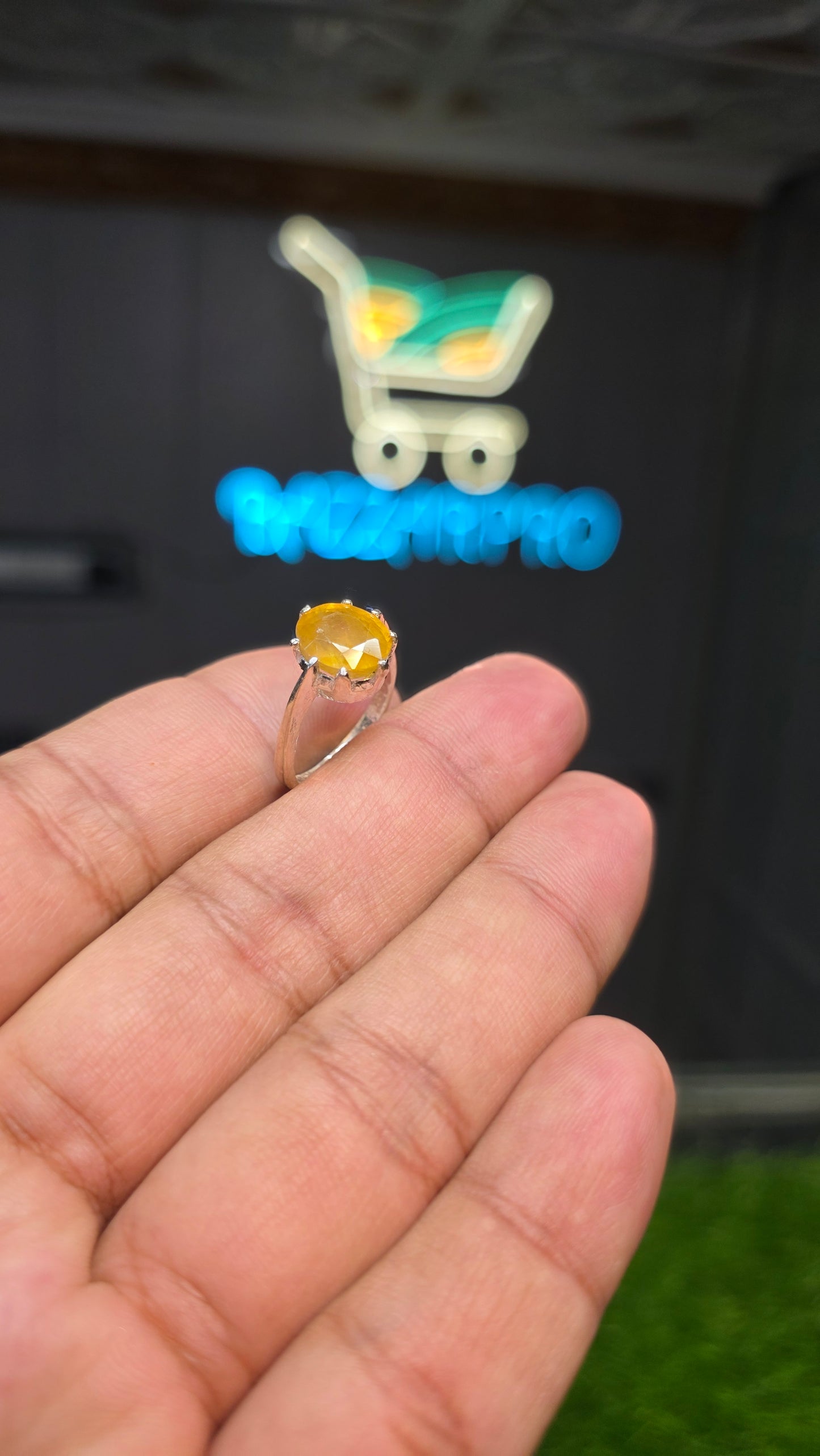 Premium Quality Pukhraj Ring