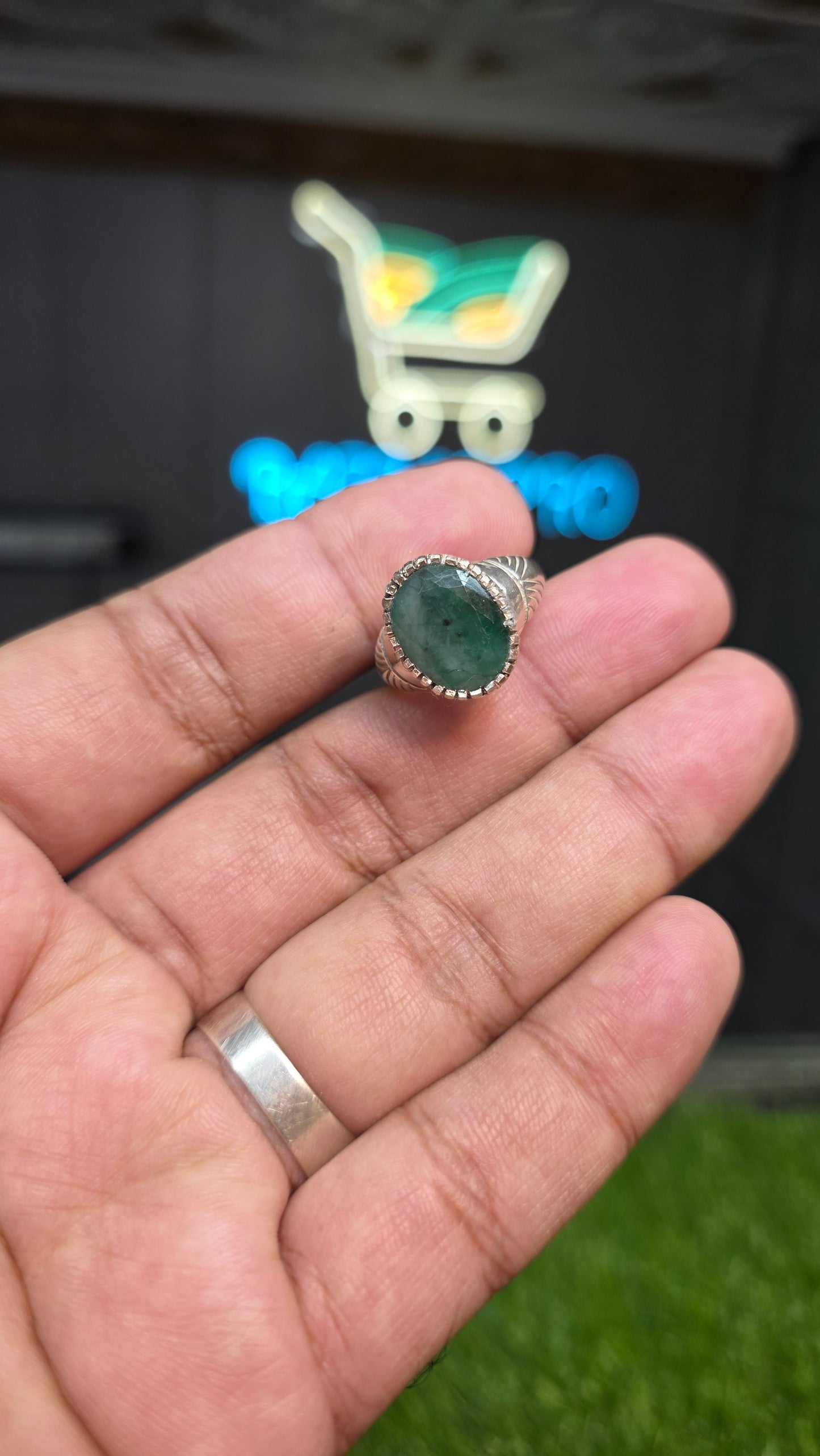 Premium Quality Zamurd Ring