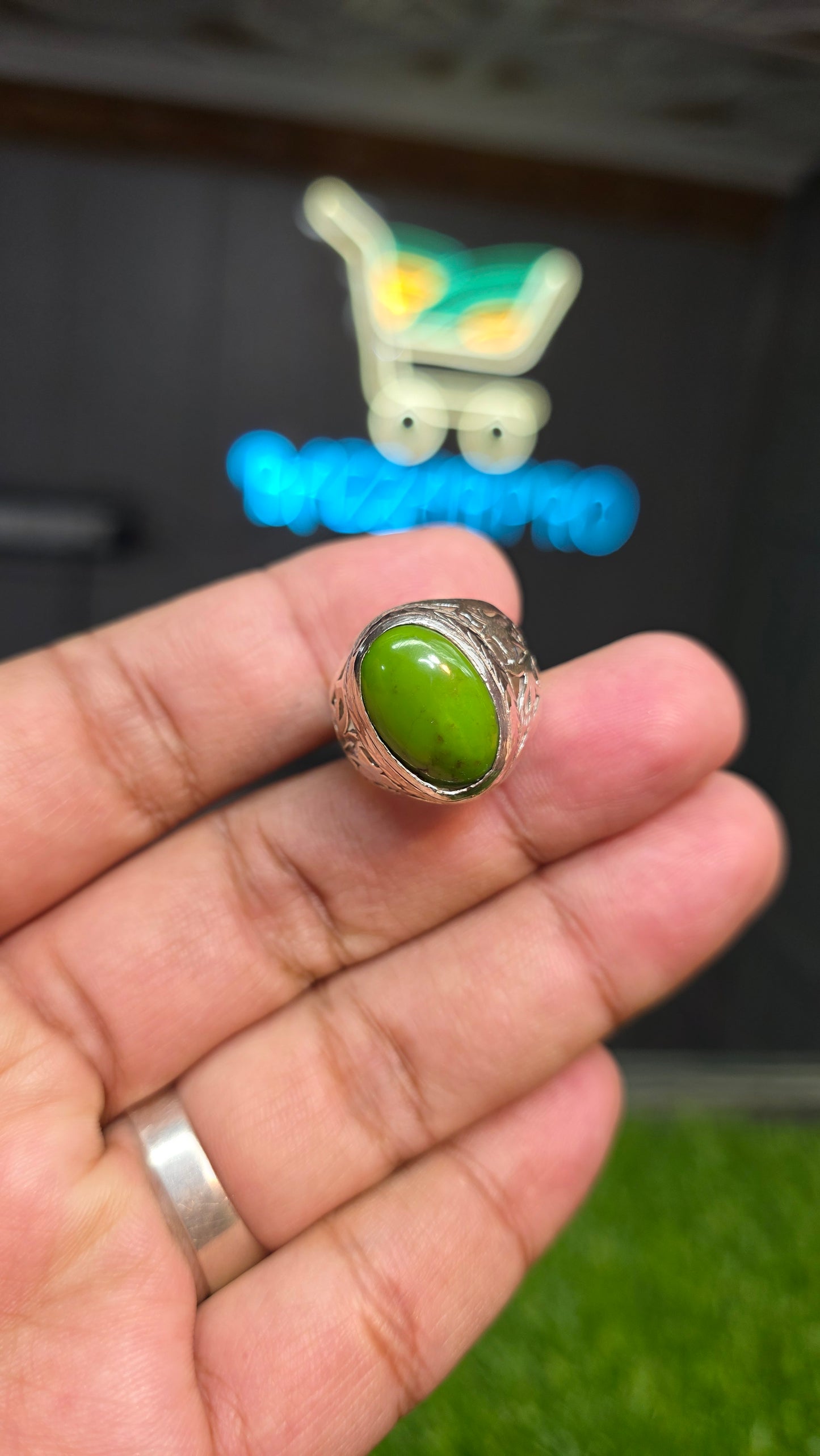 Premium Quality Old Mine Hussani Feroza Ring