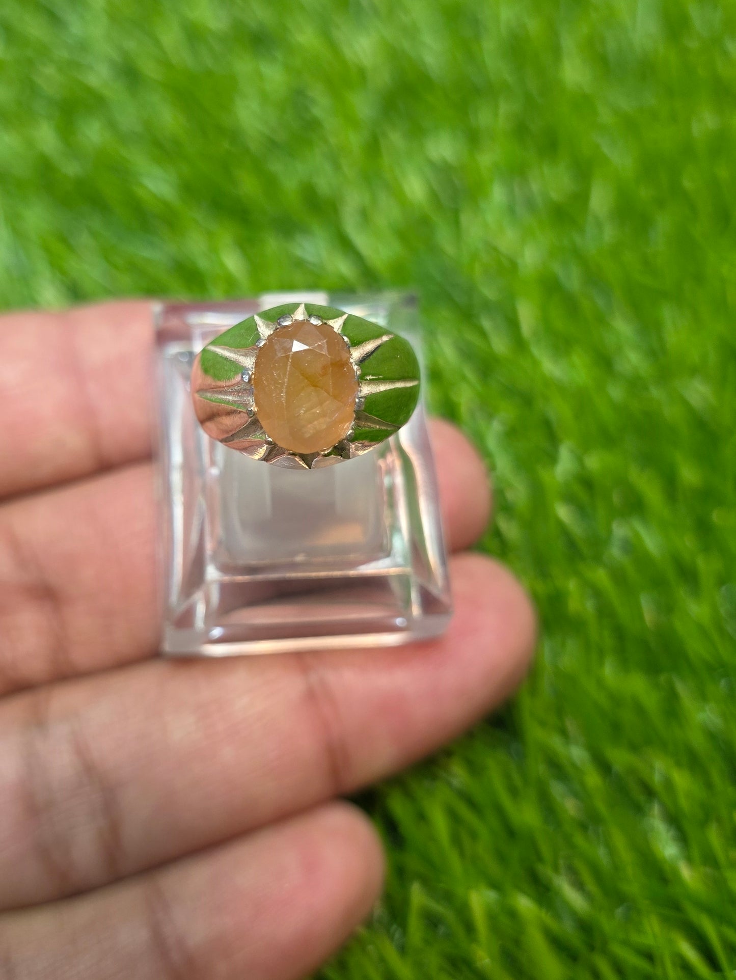 Premium Quality Pukhraj Ring