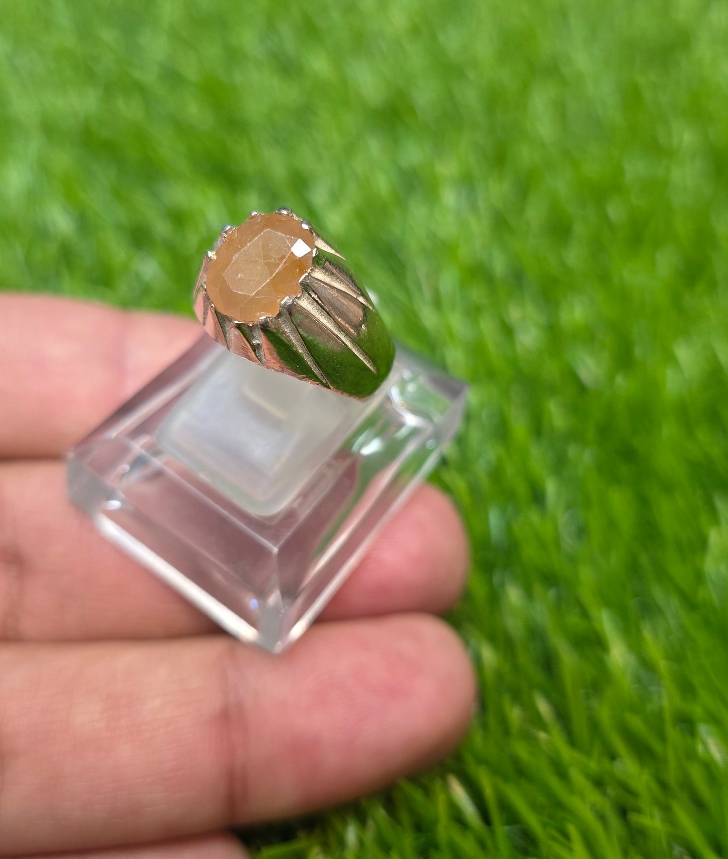Premium Quality Pukhraj Ring