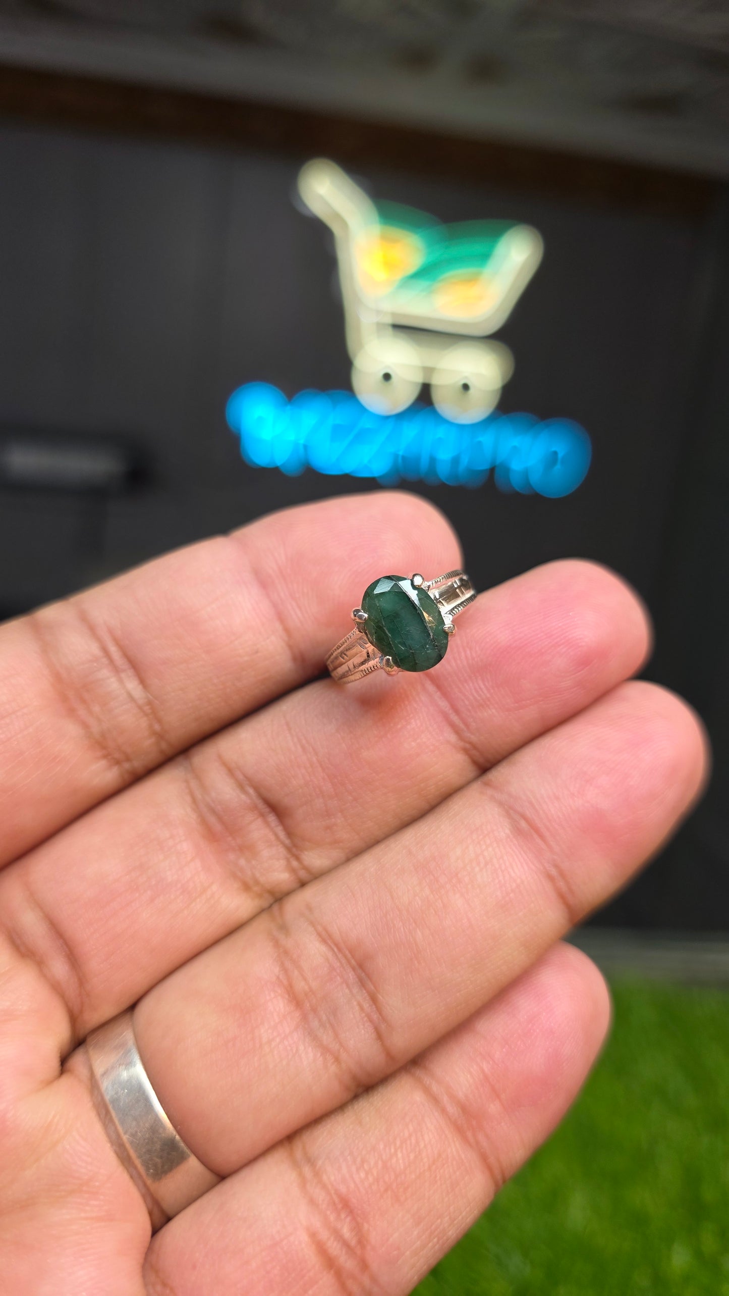 Premium Quality Zamurd Ring