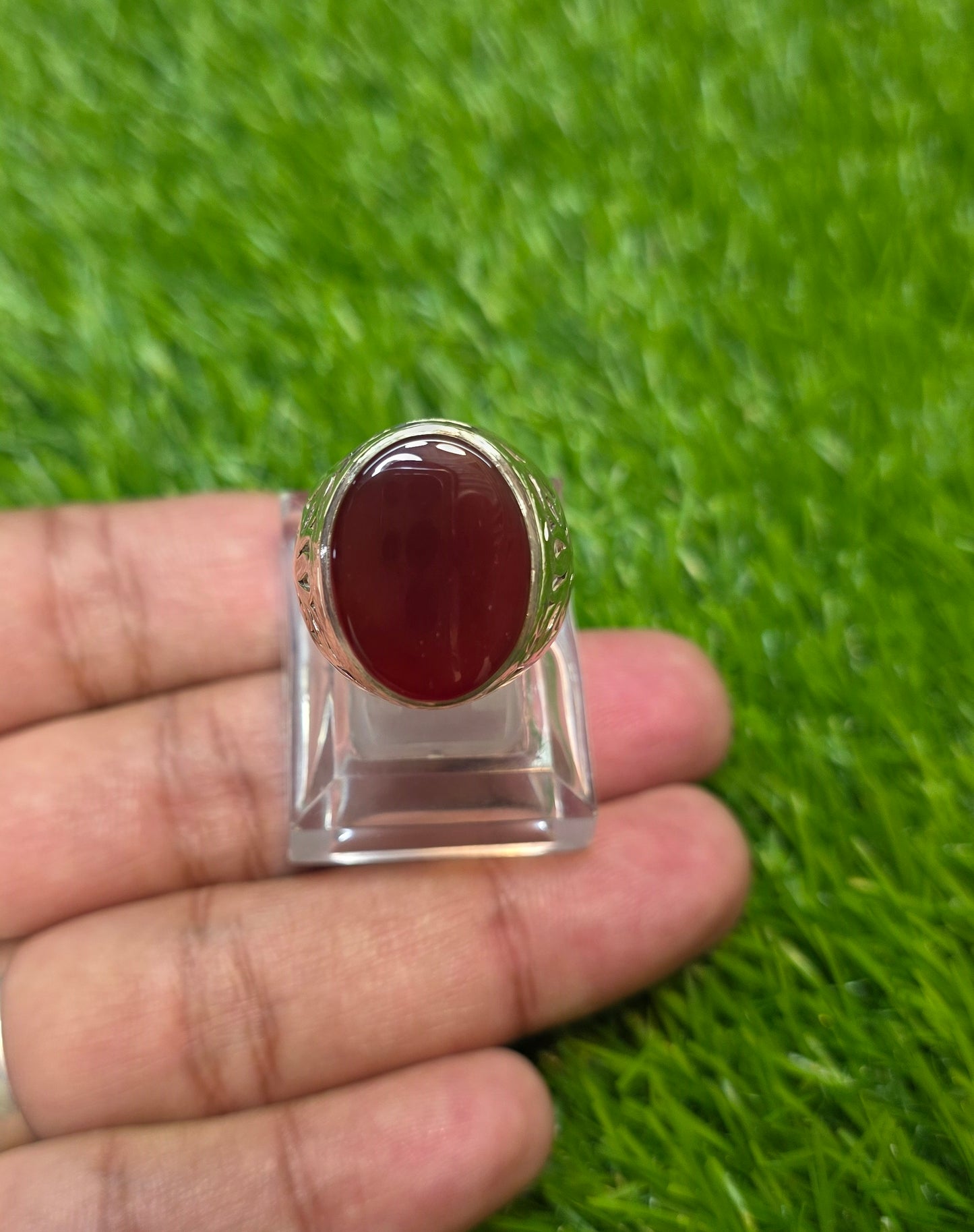 Premium Quality Yamni Aqeeq Ring