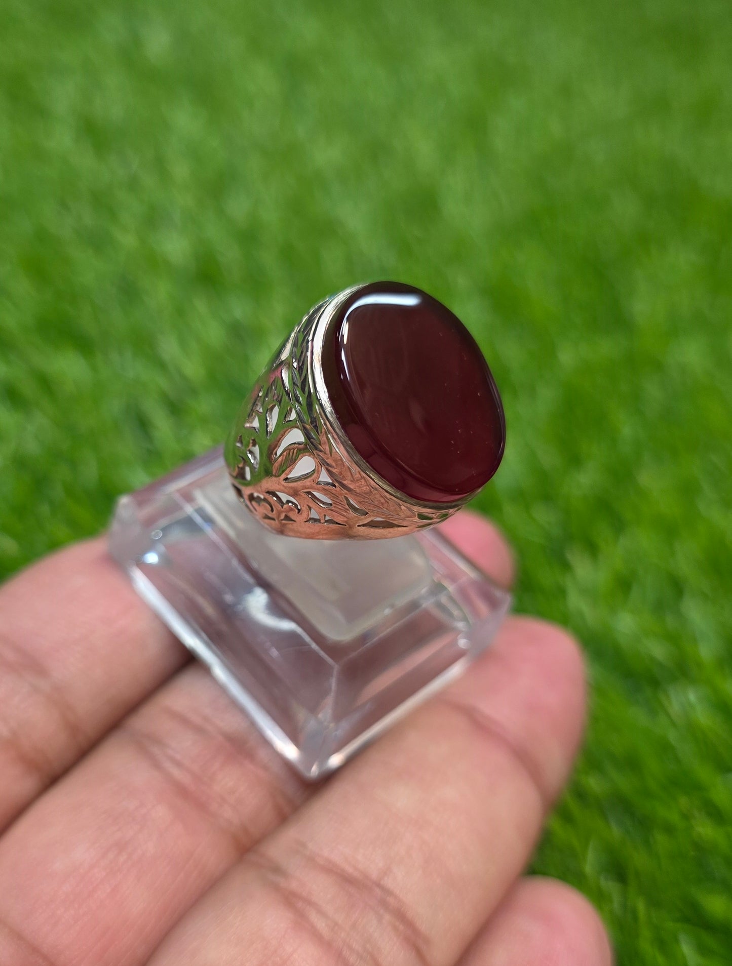 Premium Quality Yamni Aqeeq Ring