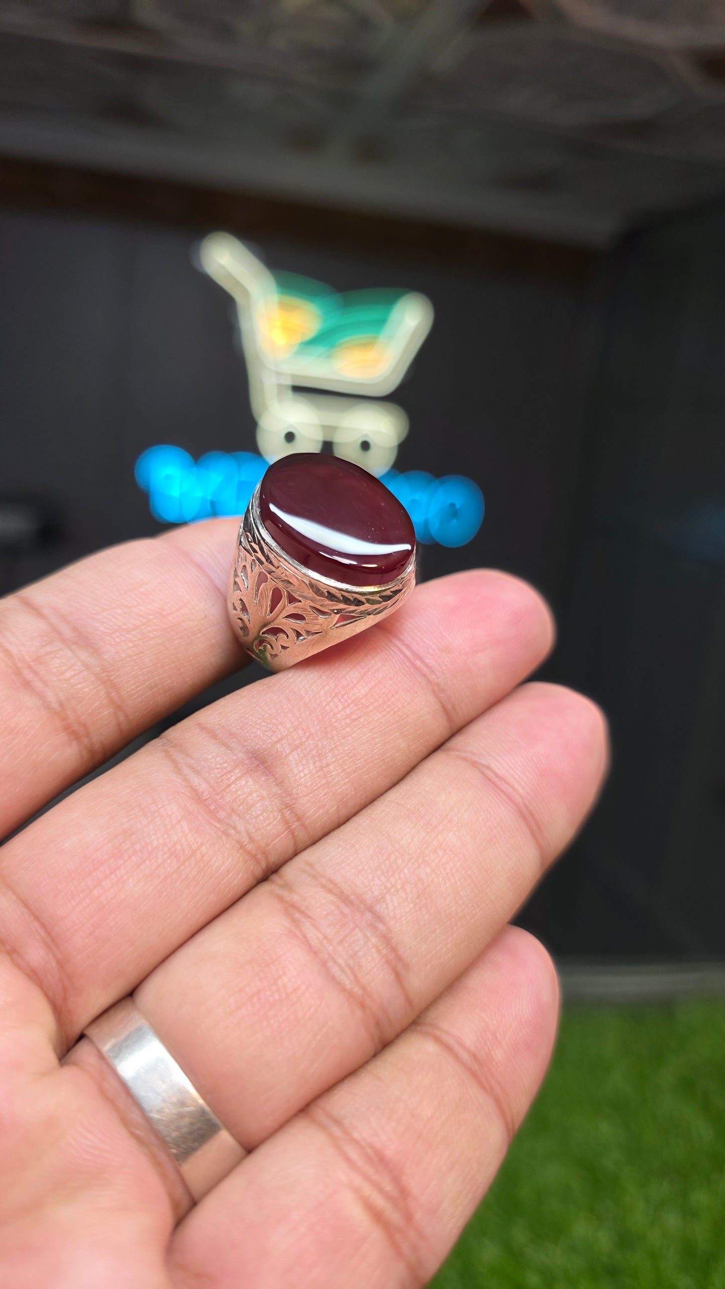 Premium Quality Yamni Aqeeq Ring