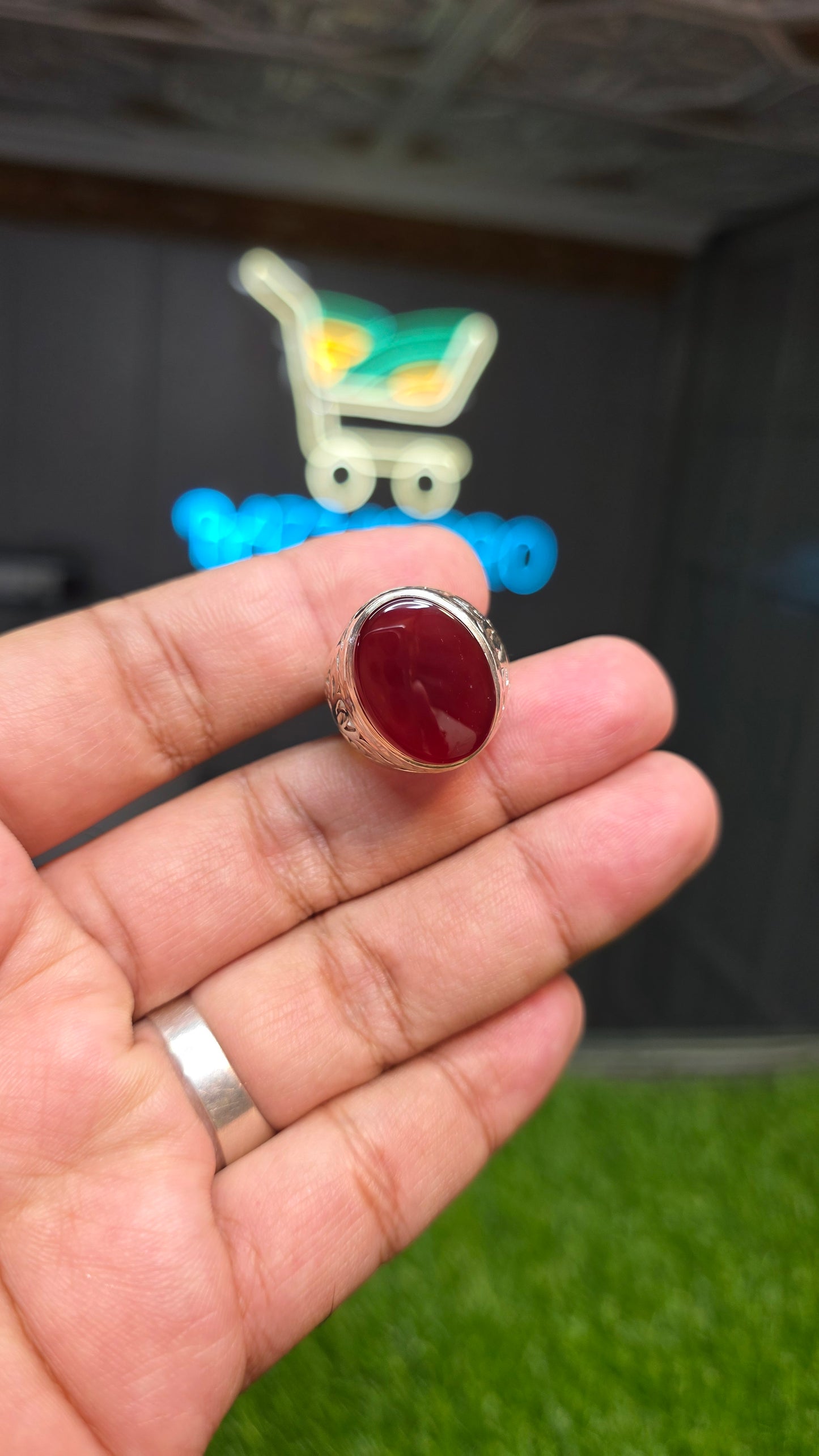 Premium Quality Yamni Aqeeq Ring