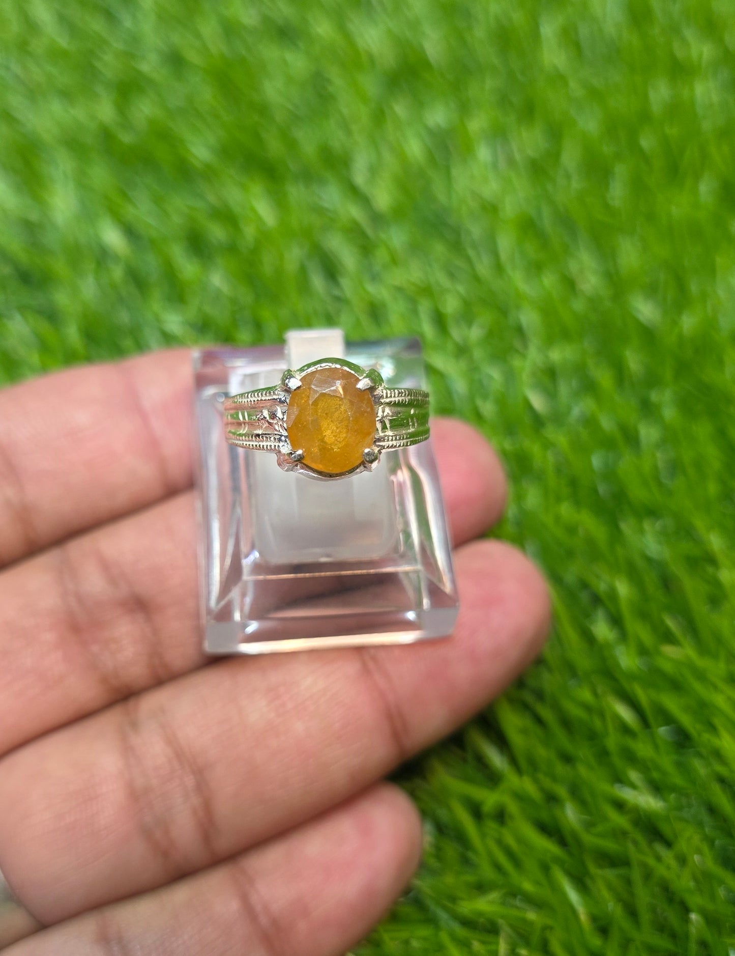 Premium Quality Pukhraj Ring