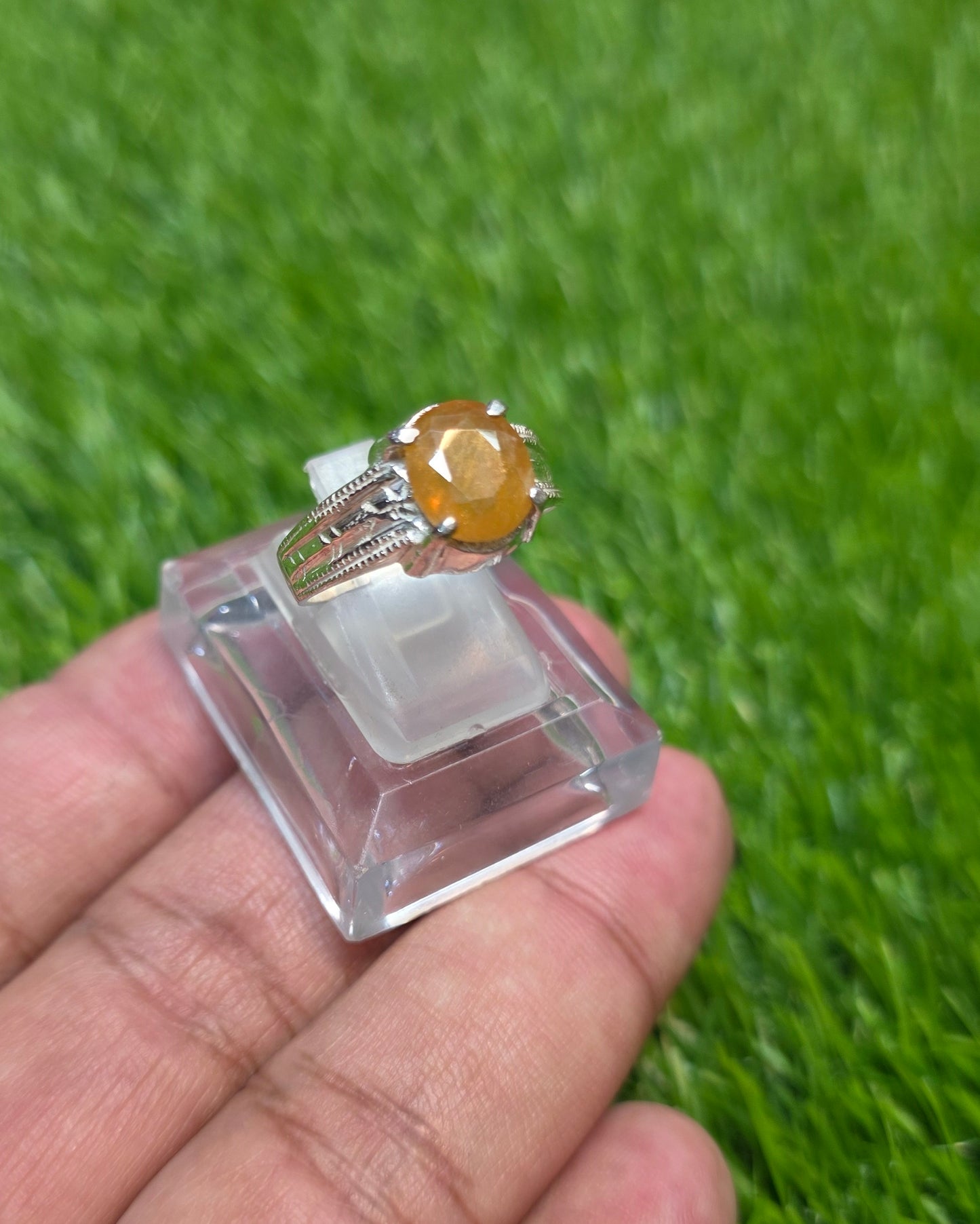 Premium Quality Pukhraj Ring