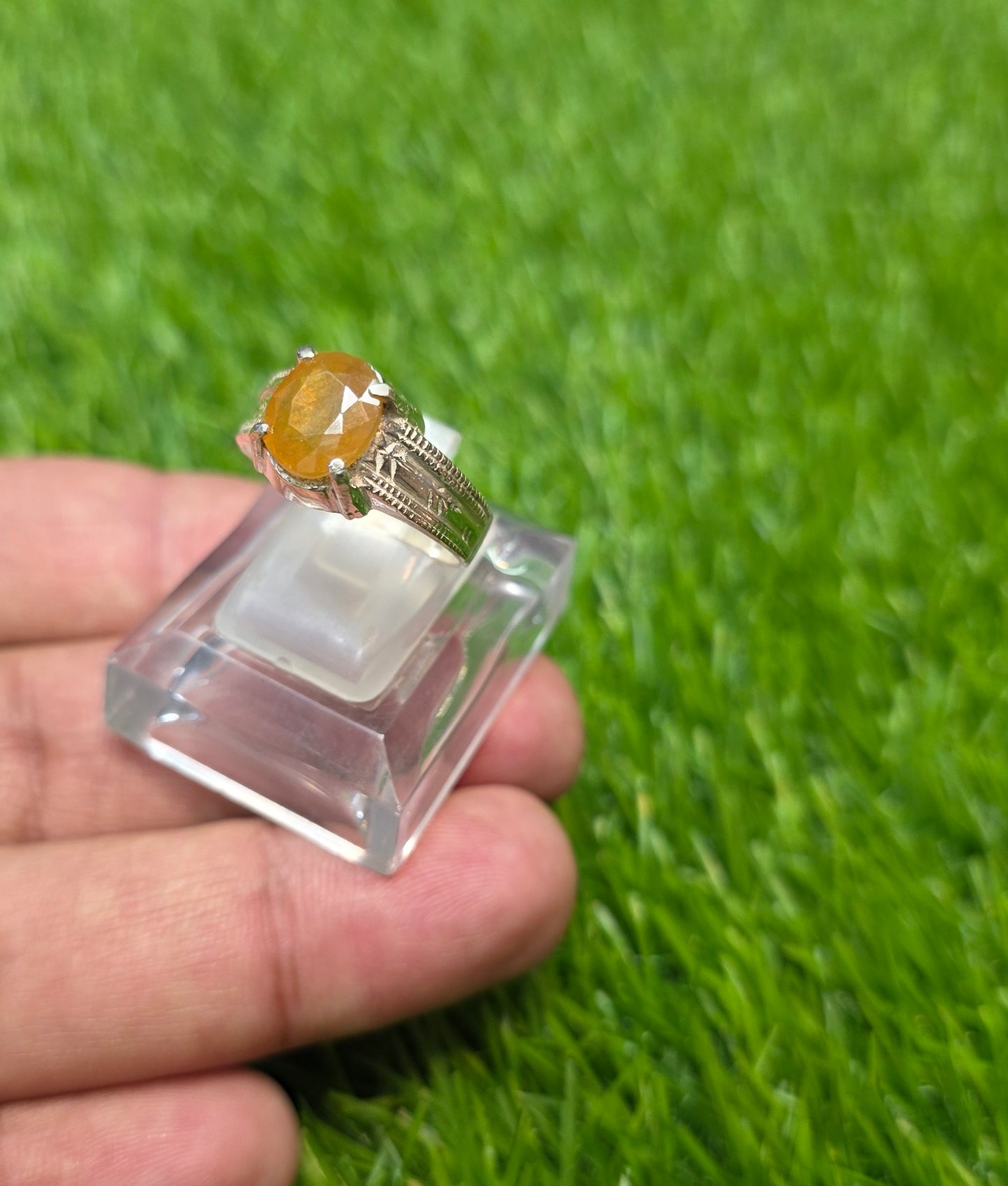 Premium Quality Pukhraj Ring