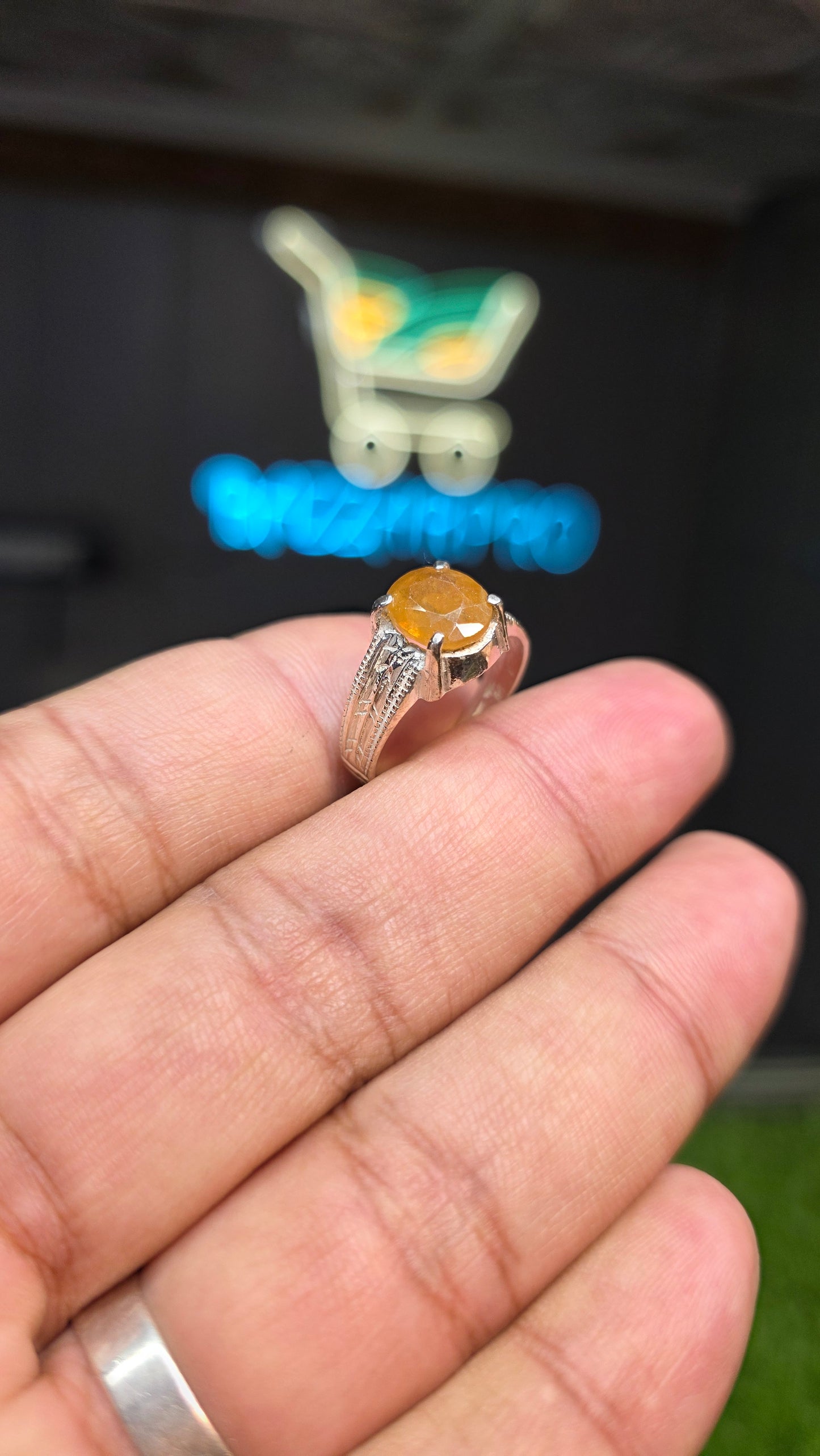 Premium Quality Pukhraj Ring