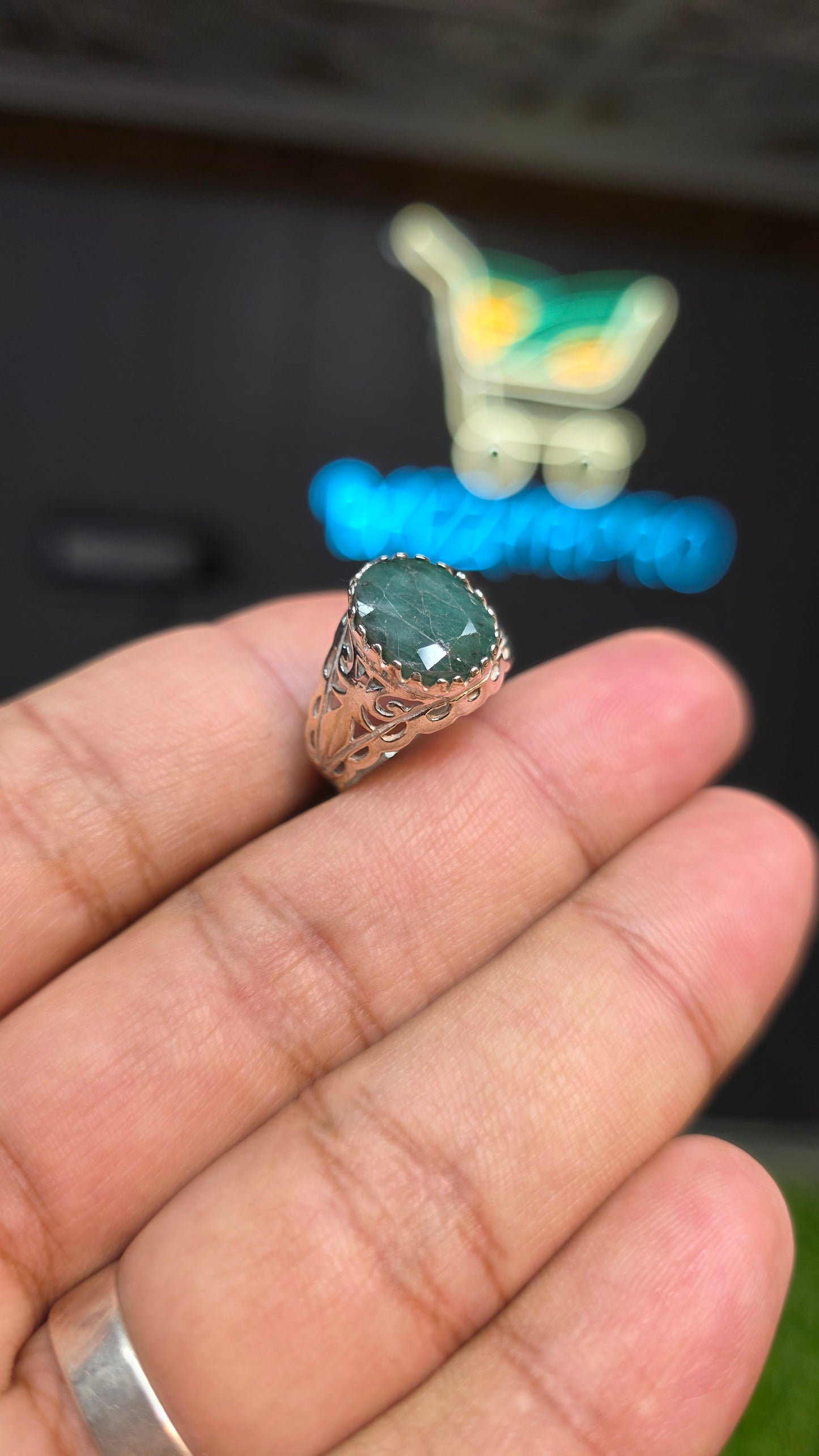 Premium Quality Zamurd Ring
