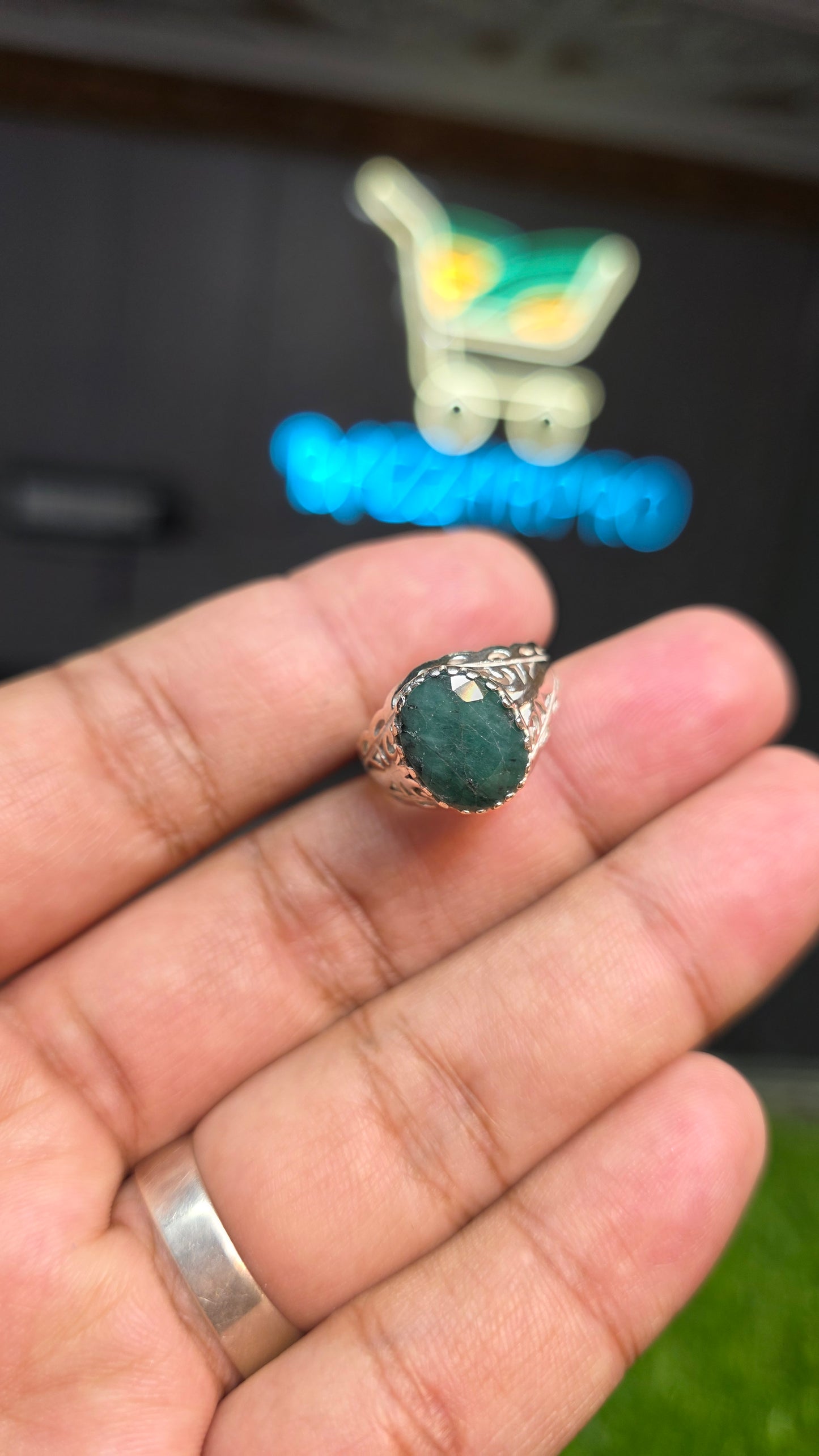Premium Quality Zamurd Ring