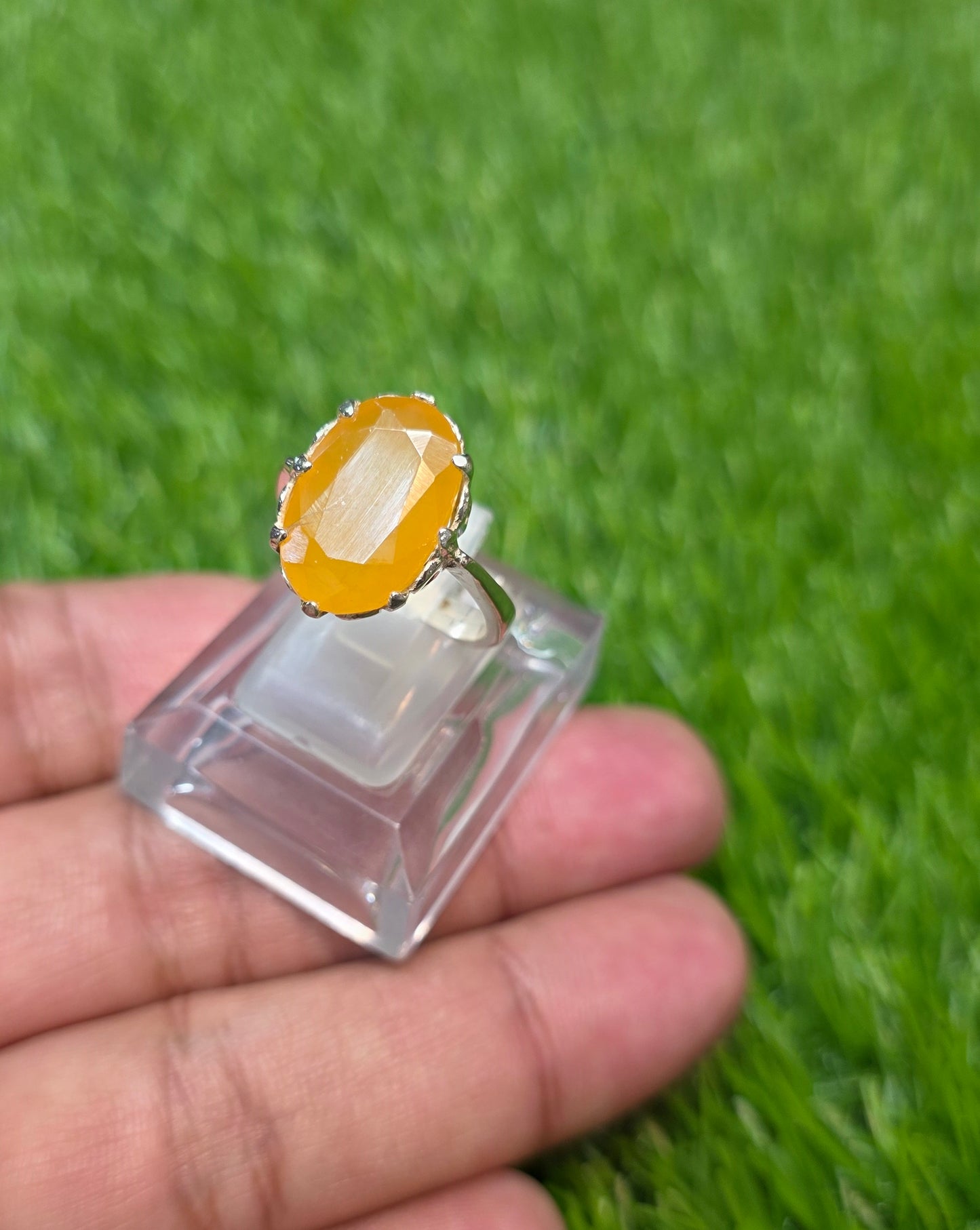 Premium Quality Pukhraj Ring