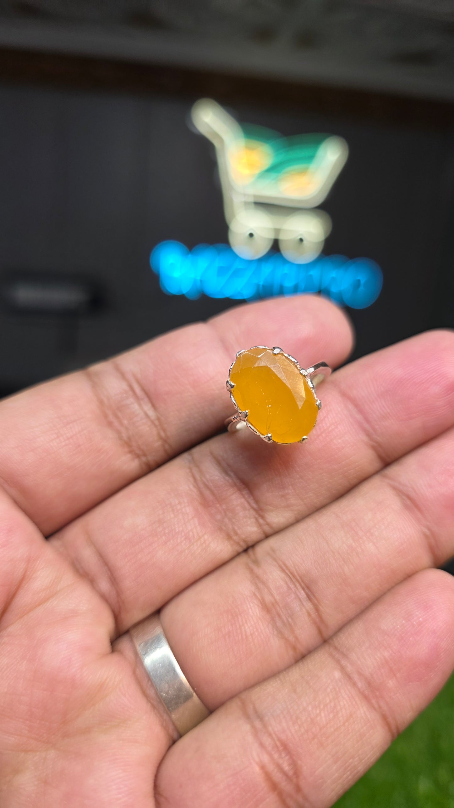 Premium Quality Pukhraj Ring