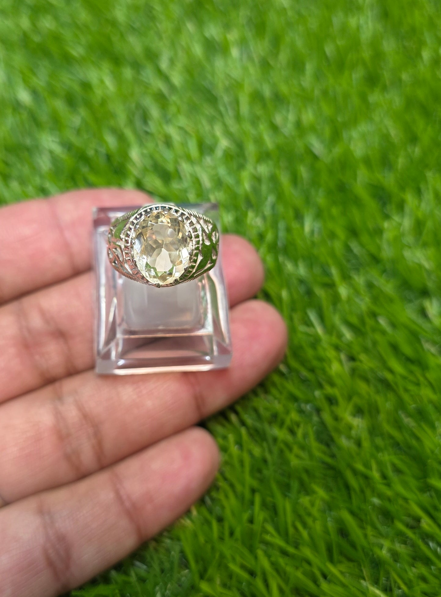 Premium Quality Natural Citrine Ring