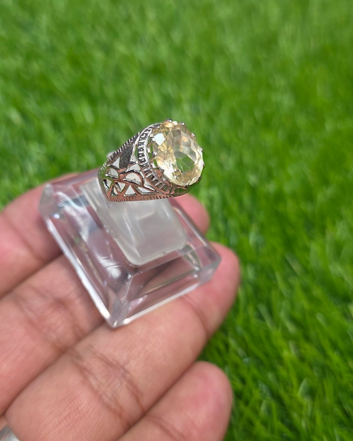 Premium Quality Natural Citrine Ring