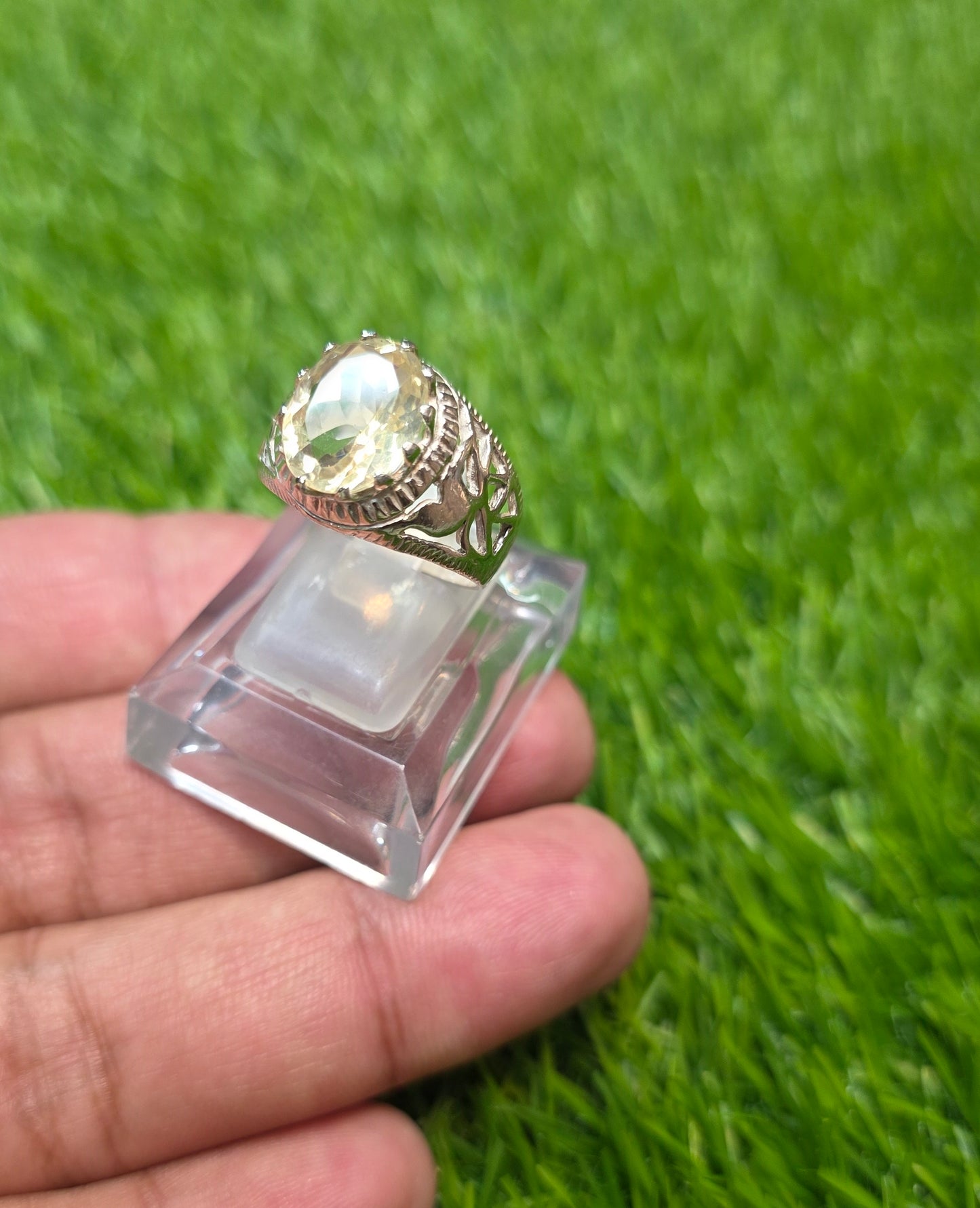 Premium Quality Natural Citrine Ring