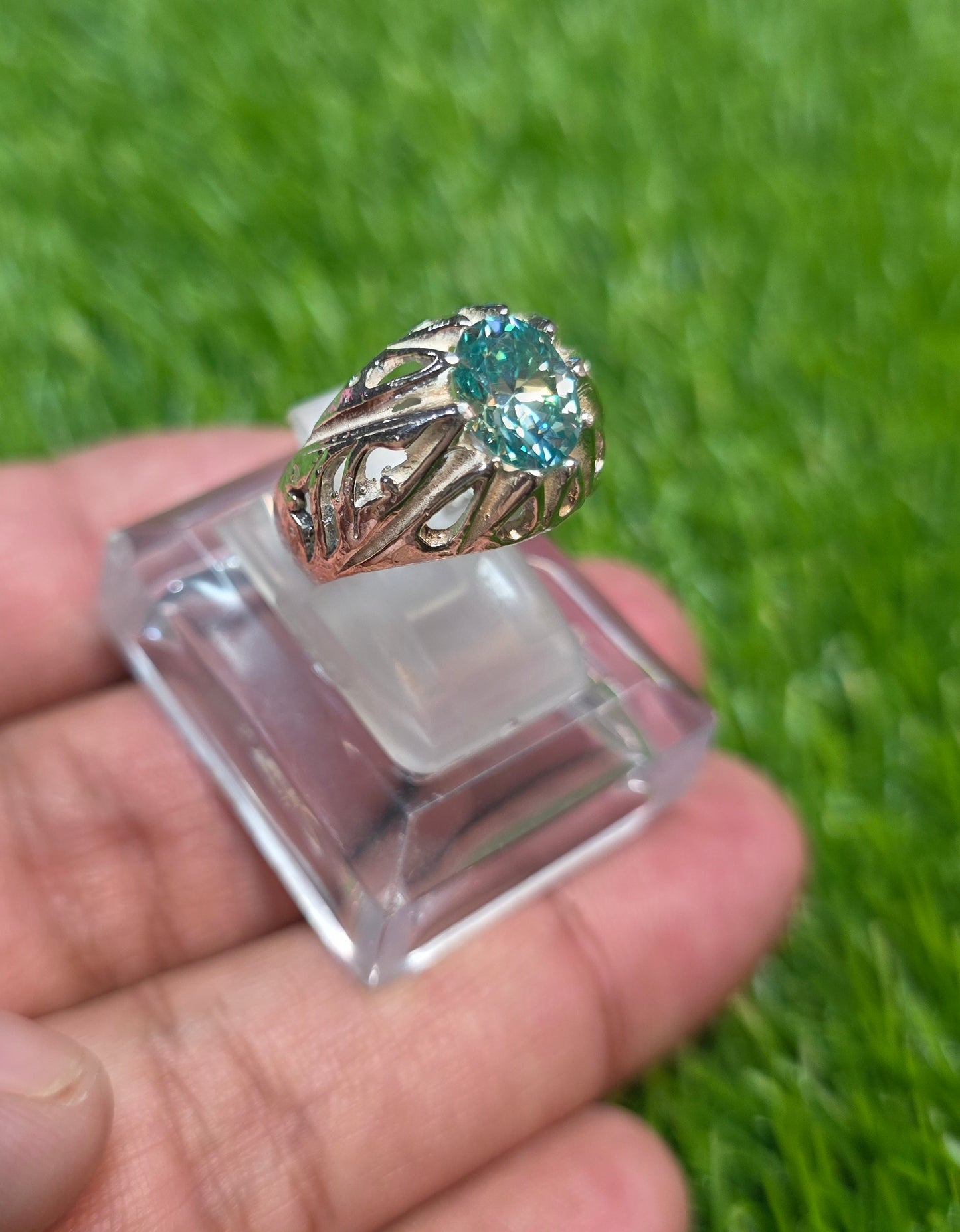 Premium Quality Oval Moissanite Ring