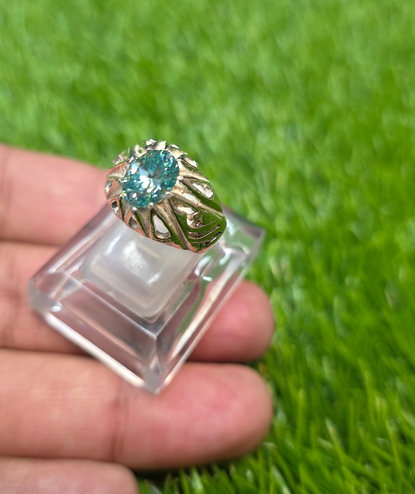 Premium Quality Oval Moissanite Ring