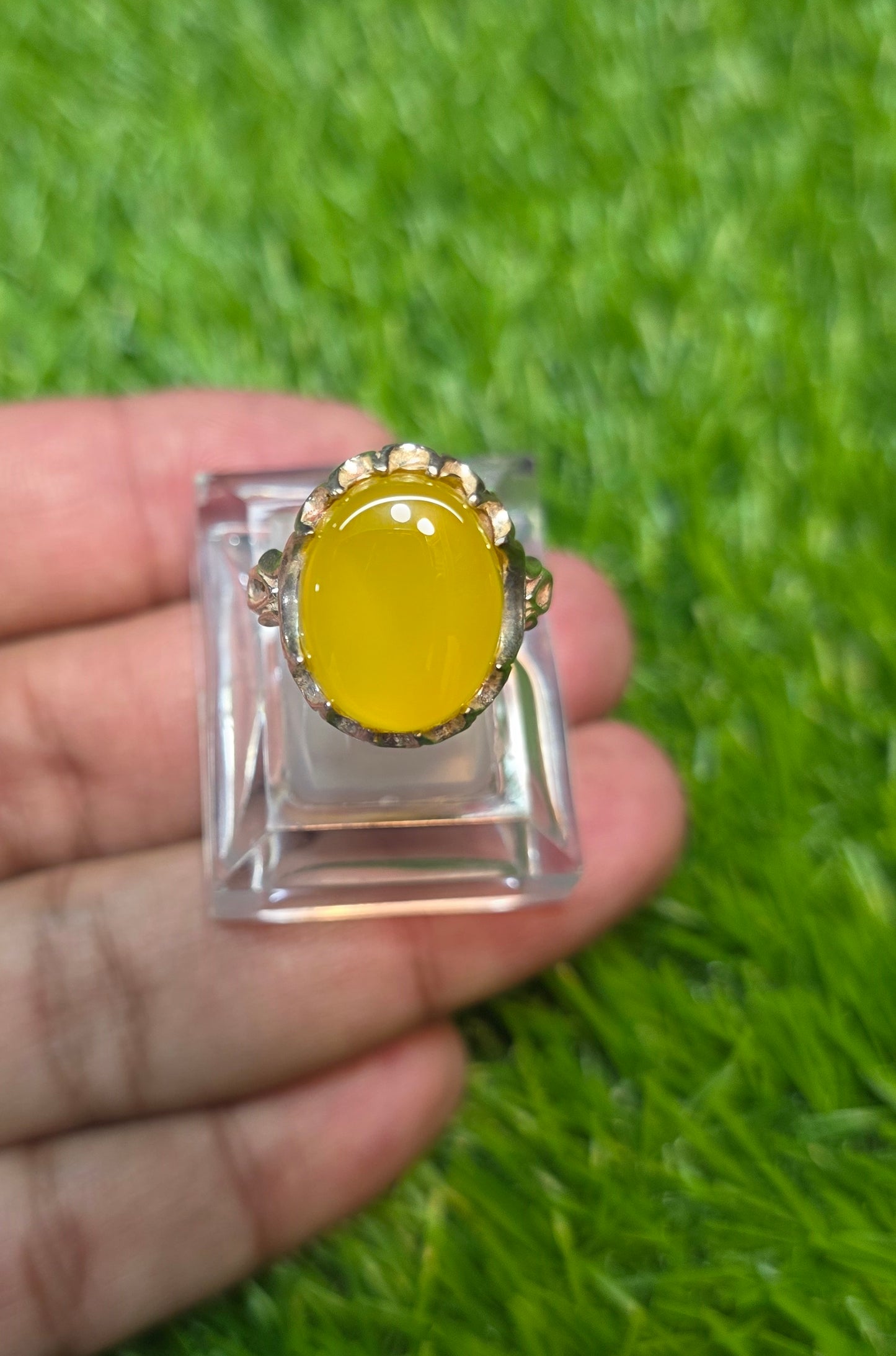 Premium Quality Zarad Aqeeq Ring
