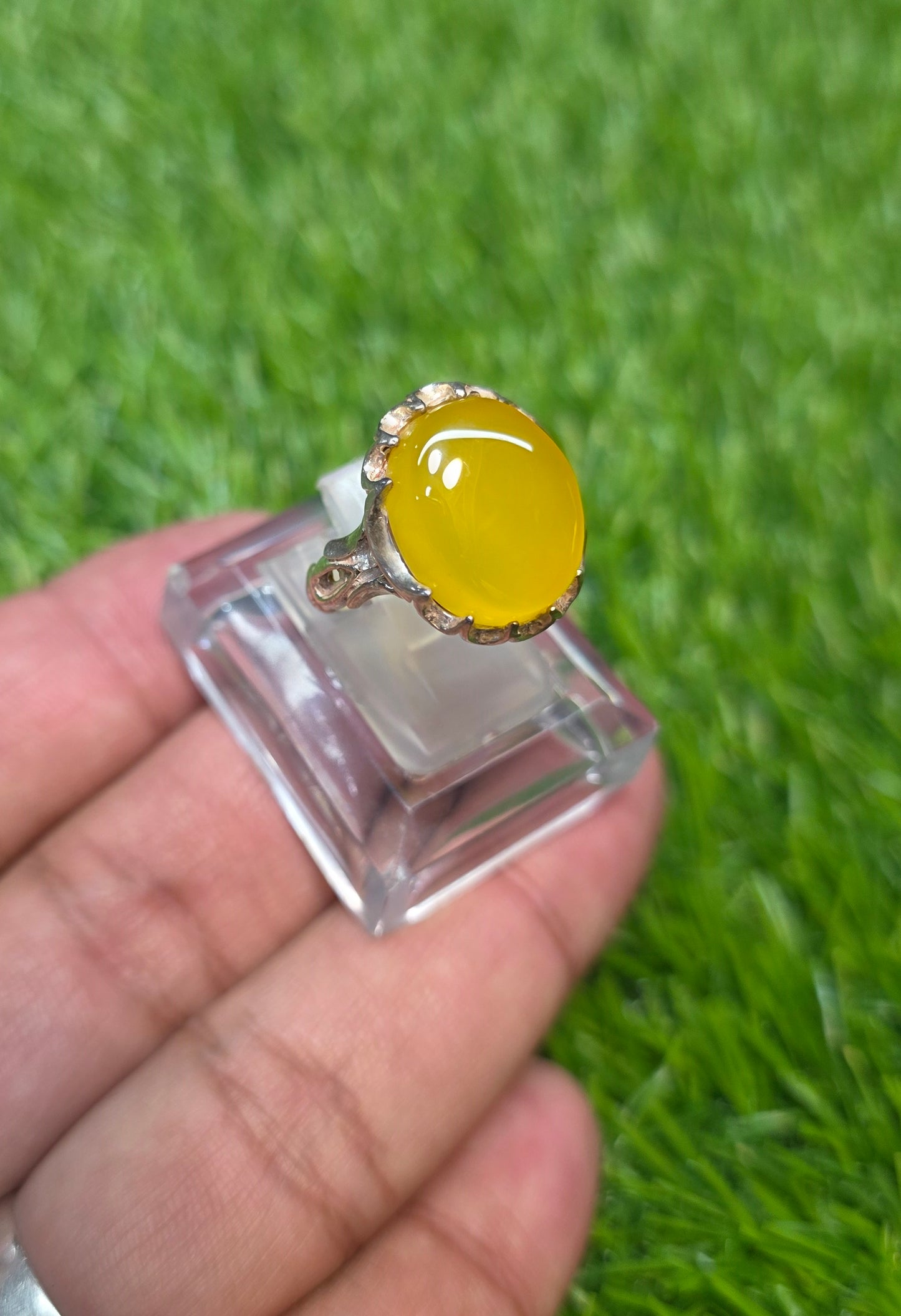 Premium Quality Zarad Aqeeq Ring