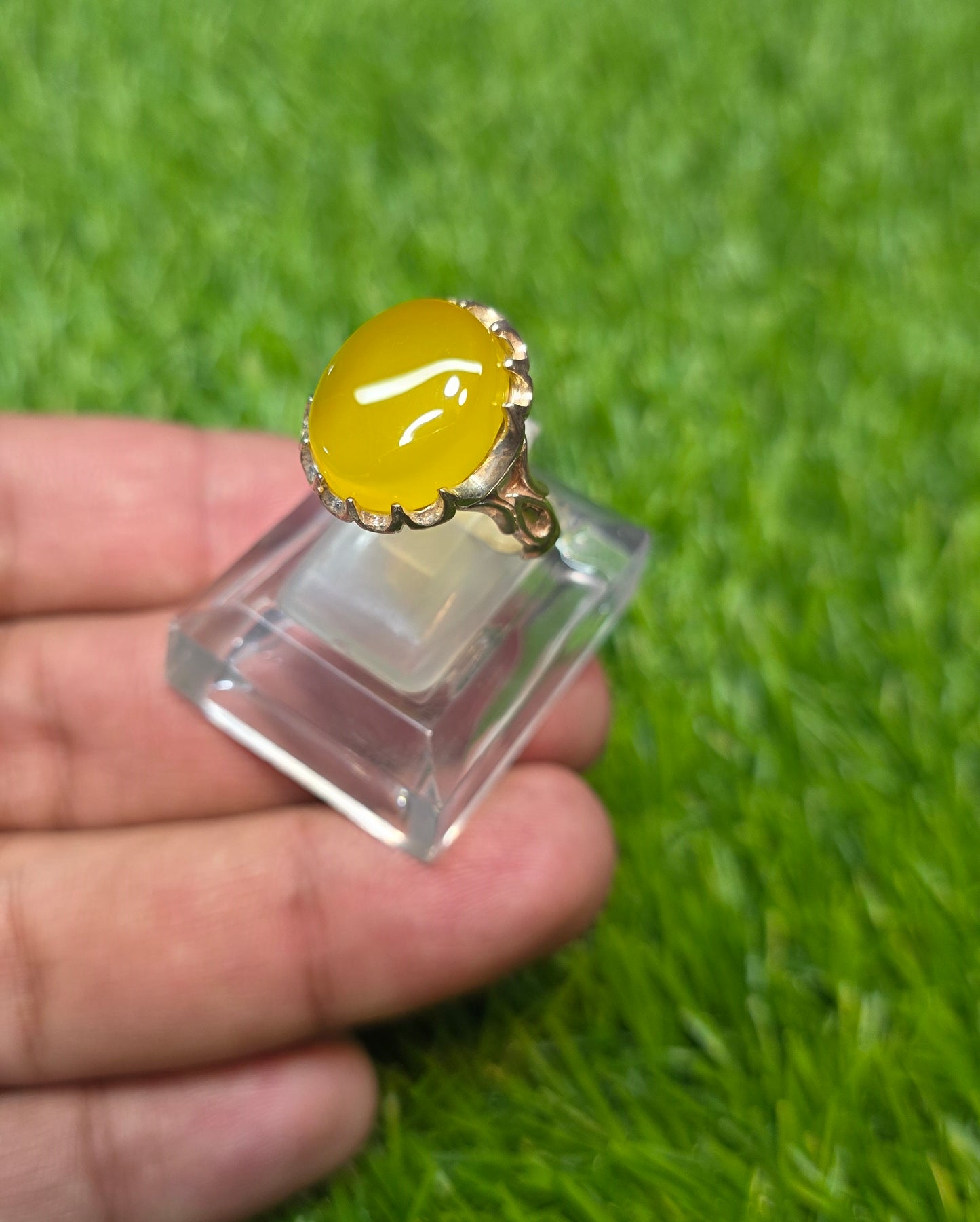 Premium Quality Zarad Aqeeq Ring