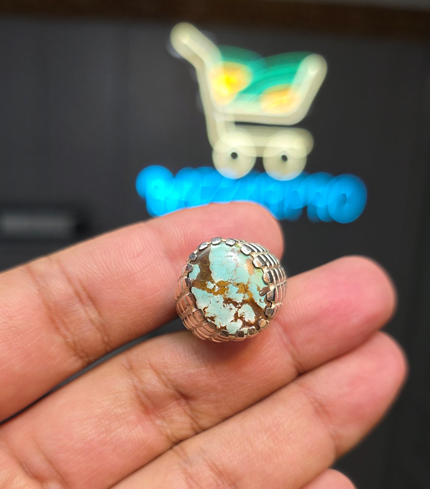 Premium Quality Feroza Ring
