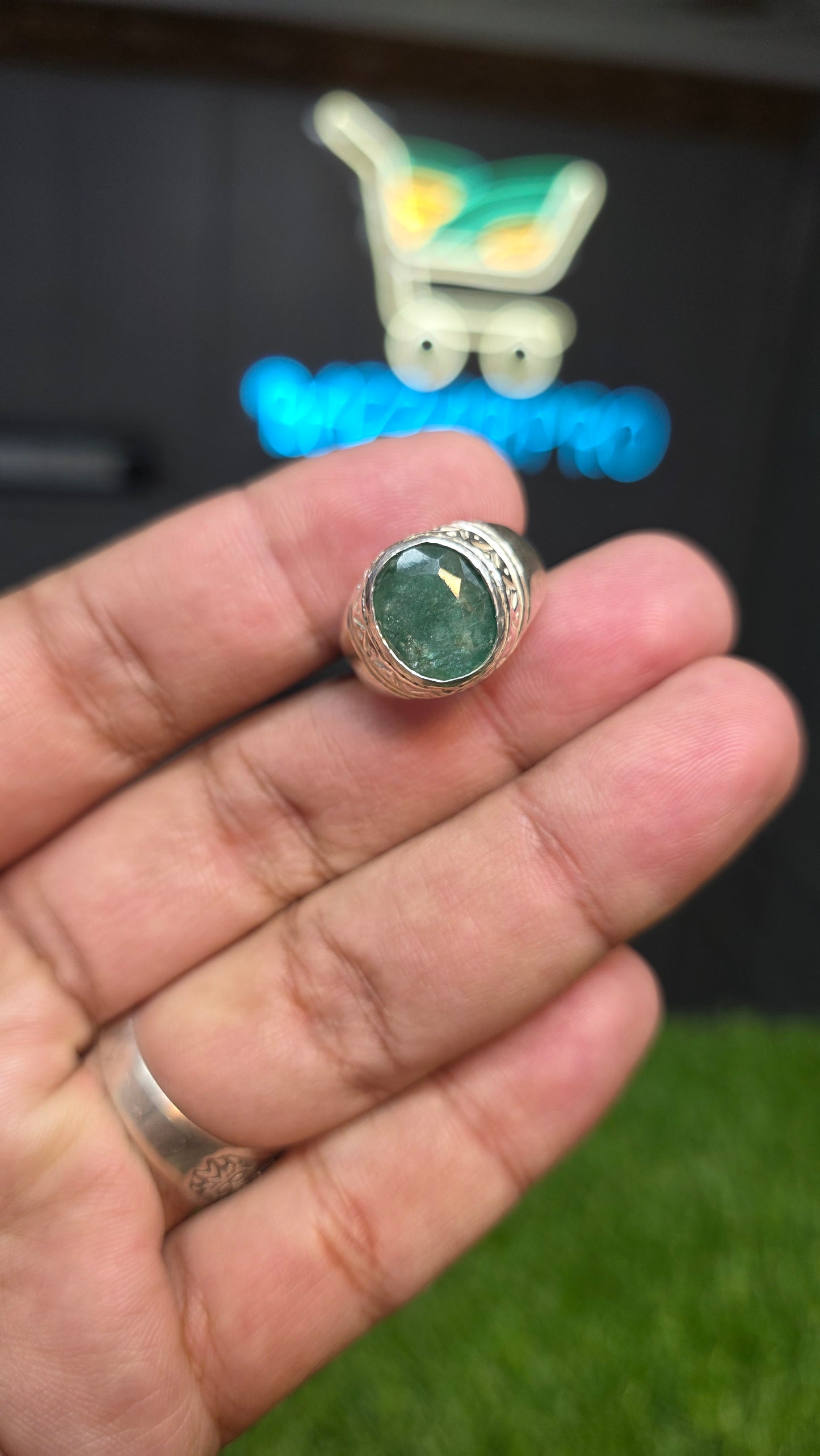 Premium Quality Zamurd Ring