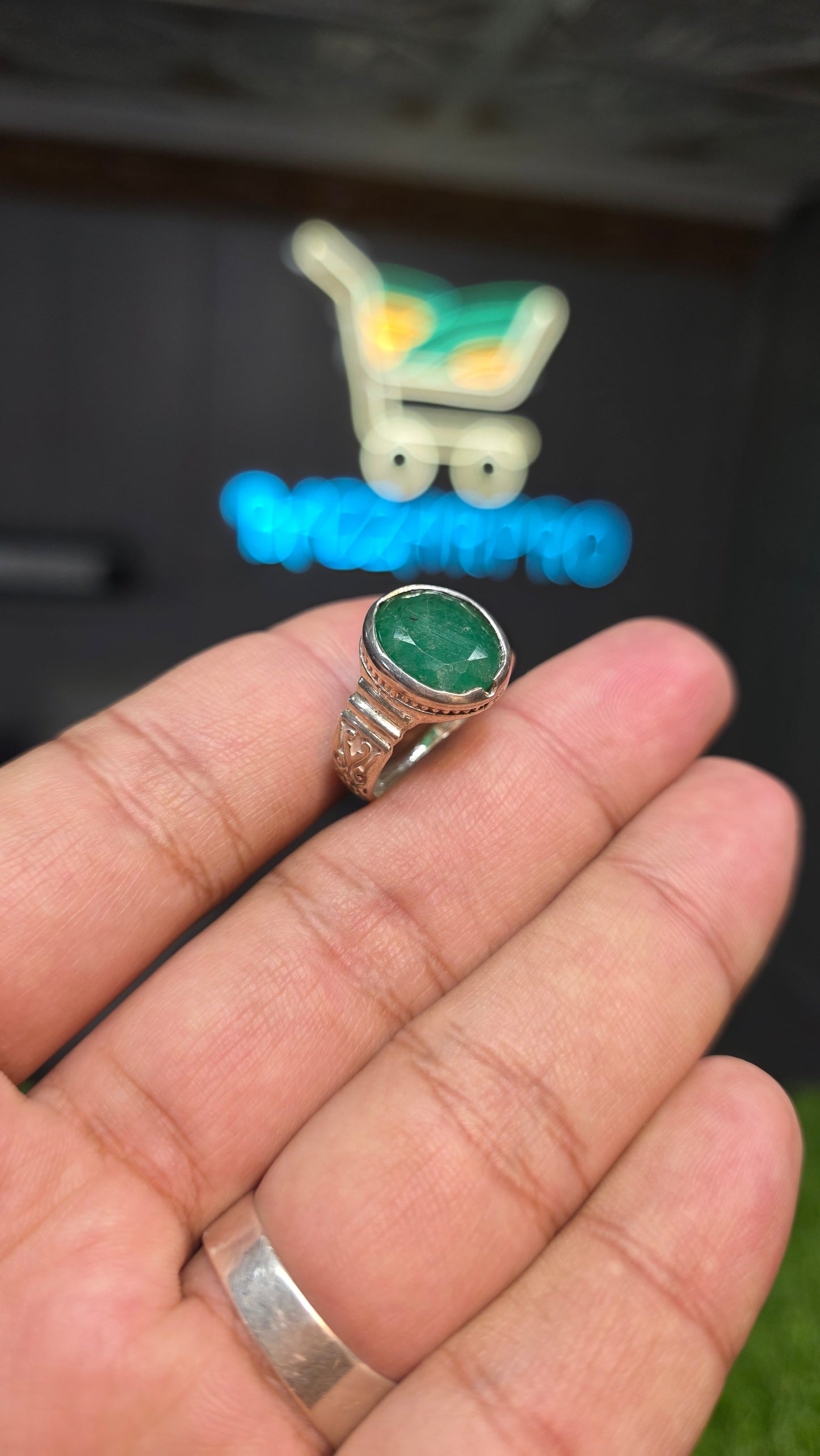 Premium Quality Zamurd Ring