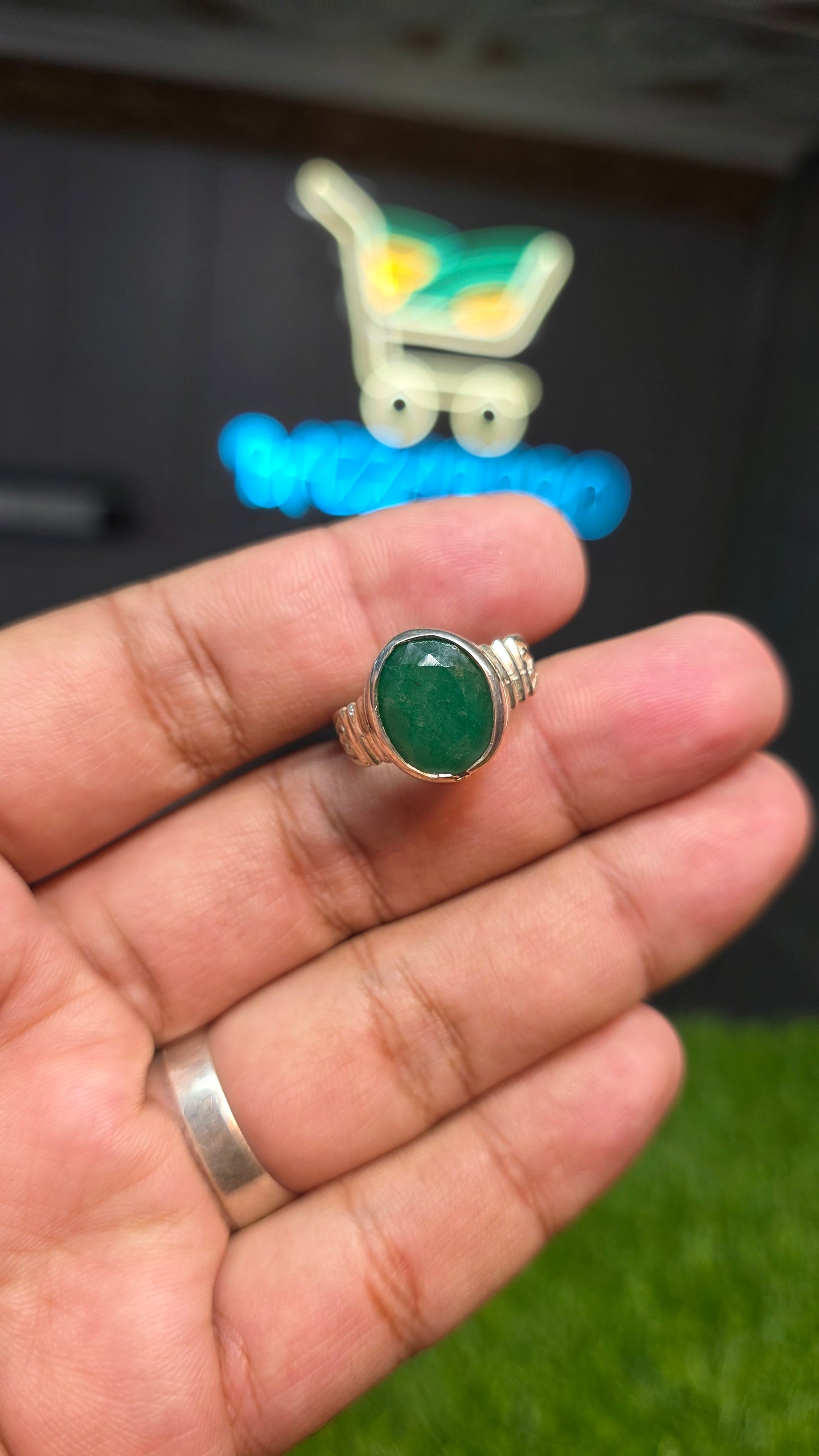 Premium Quality Zamurd Ring