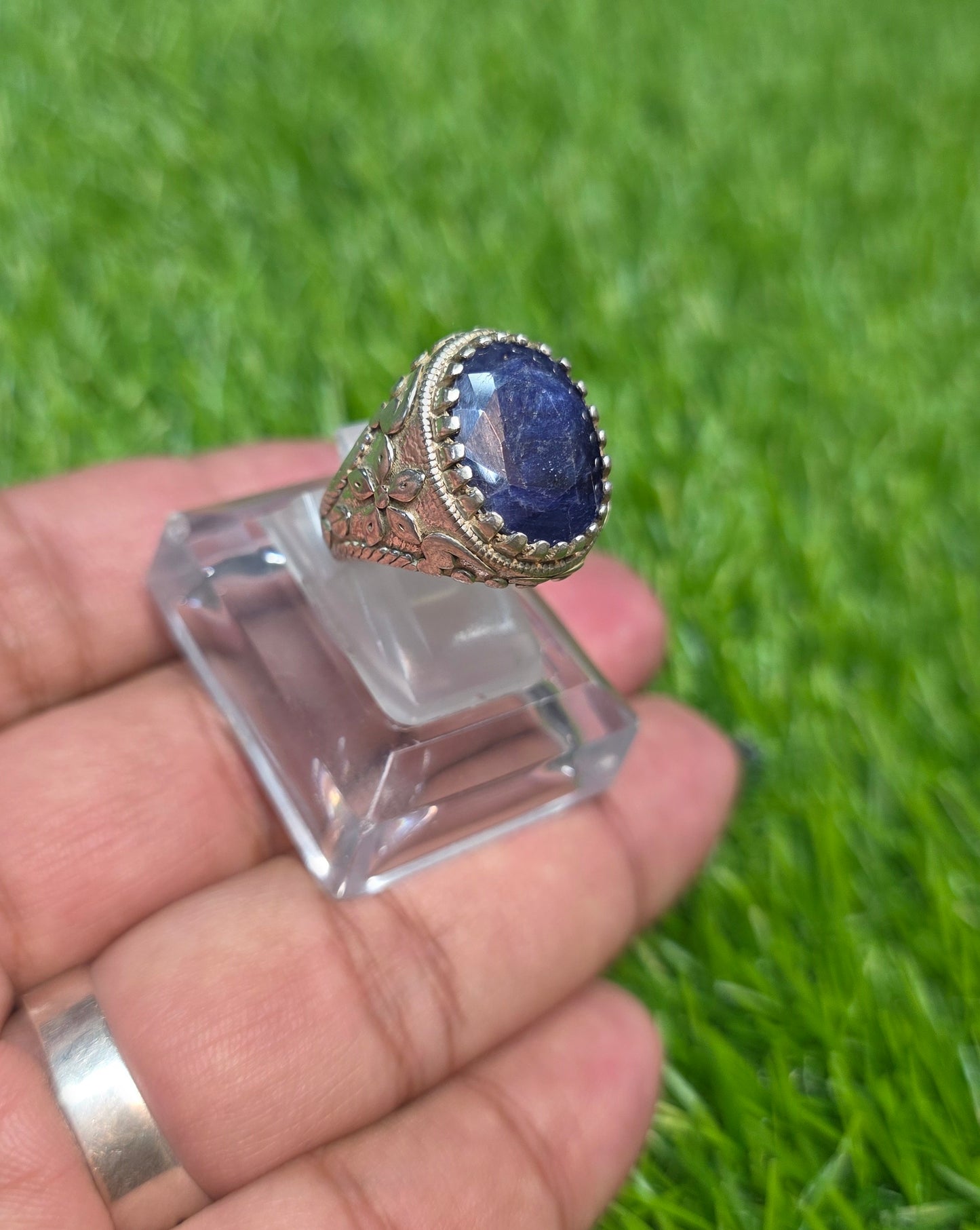 Premium Quality Neelam Ring