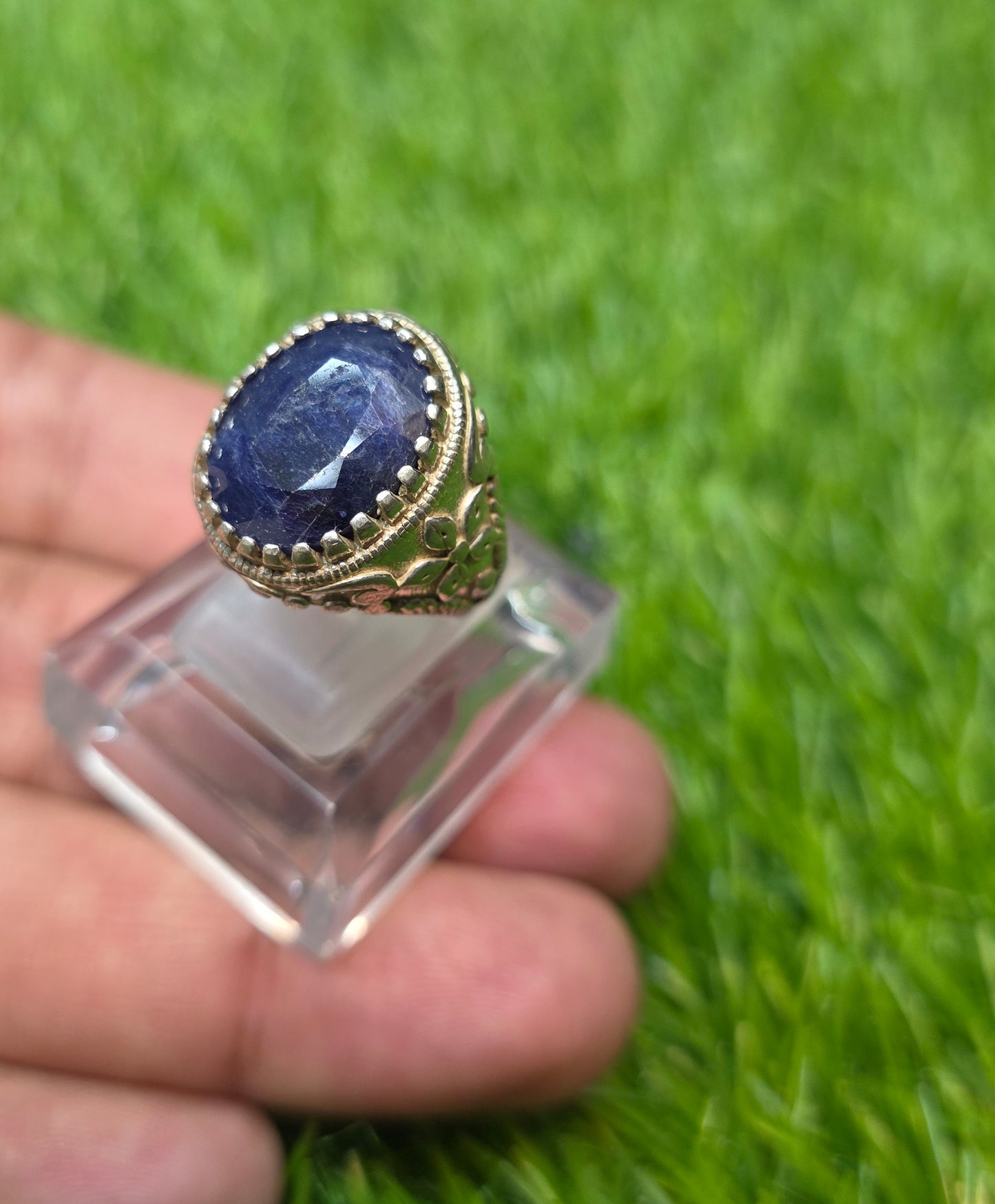 Premium Quality Neelam Ring