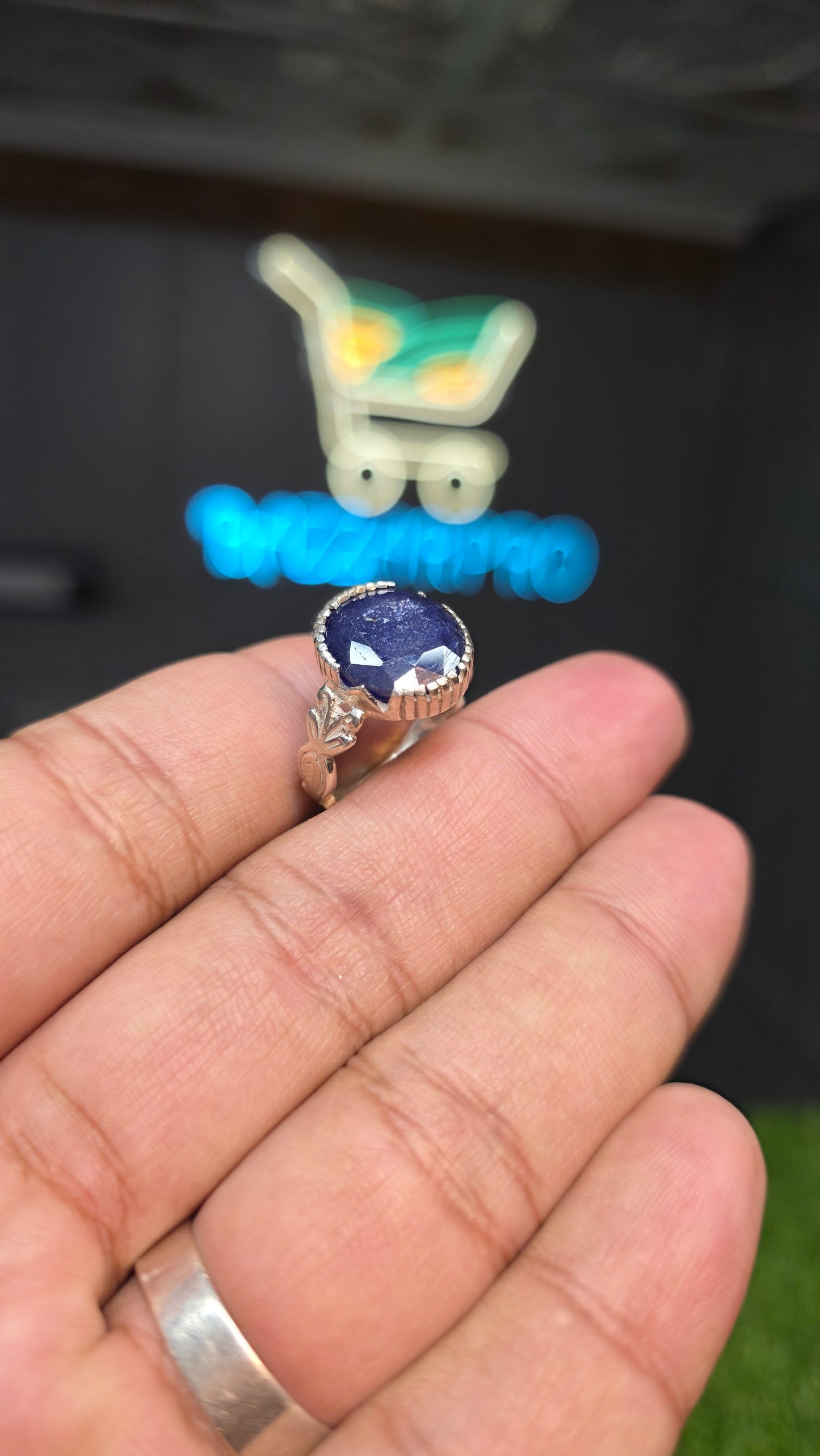 Premium Quality Neelam Ring